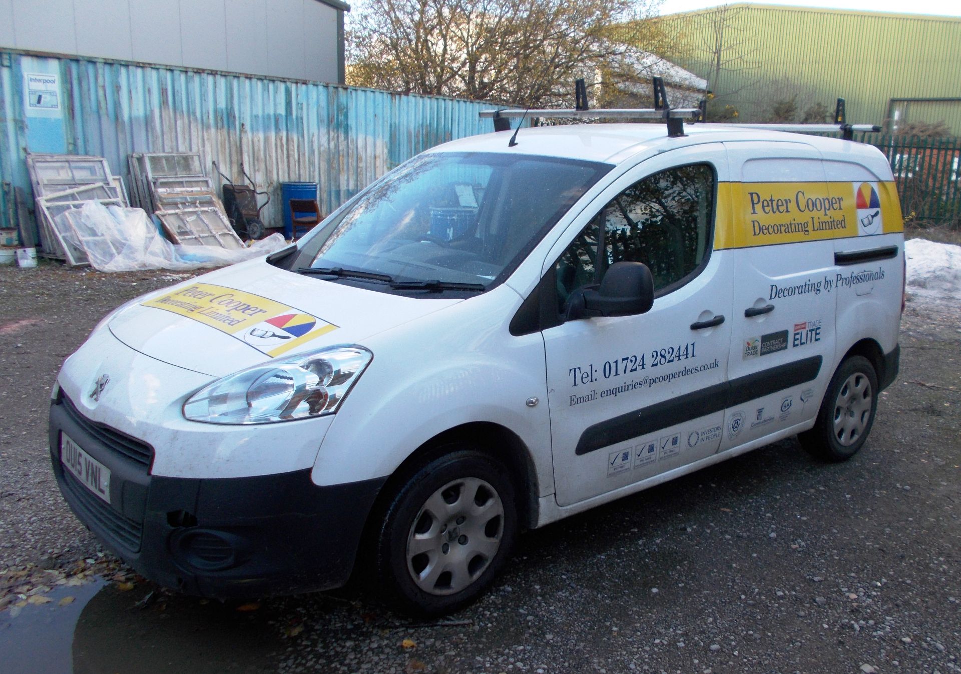 Peugeot Partner 625 Profession L1 HDI Panel Van, registration OU15 VNL, first registered 30 March - Image 6 of 11