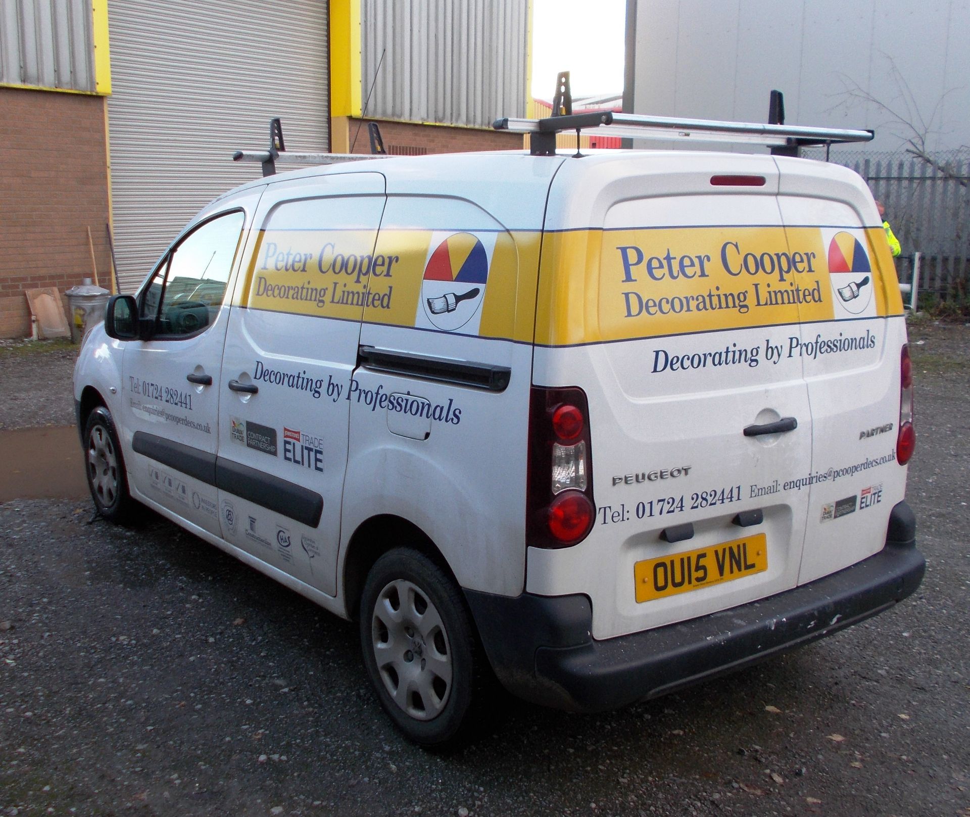 Peugeot Partner 625 Profession L1 HDI Panel Van, registration OU15 VNL, first registered 30 March - Image 5 of 11