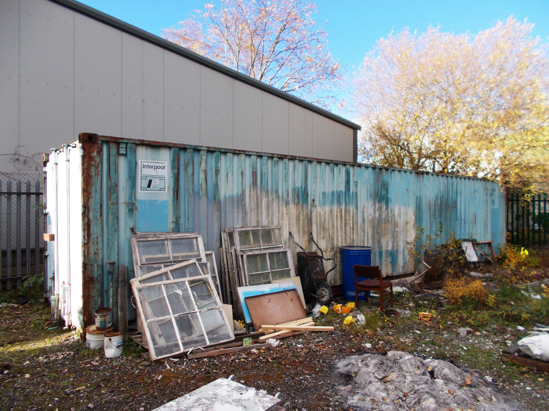 Steel site container - Image 4 of 5