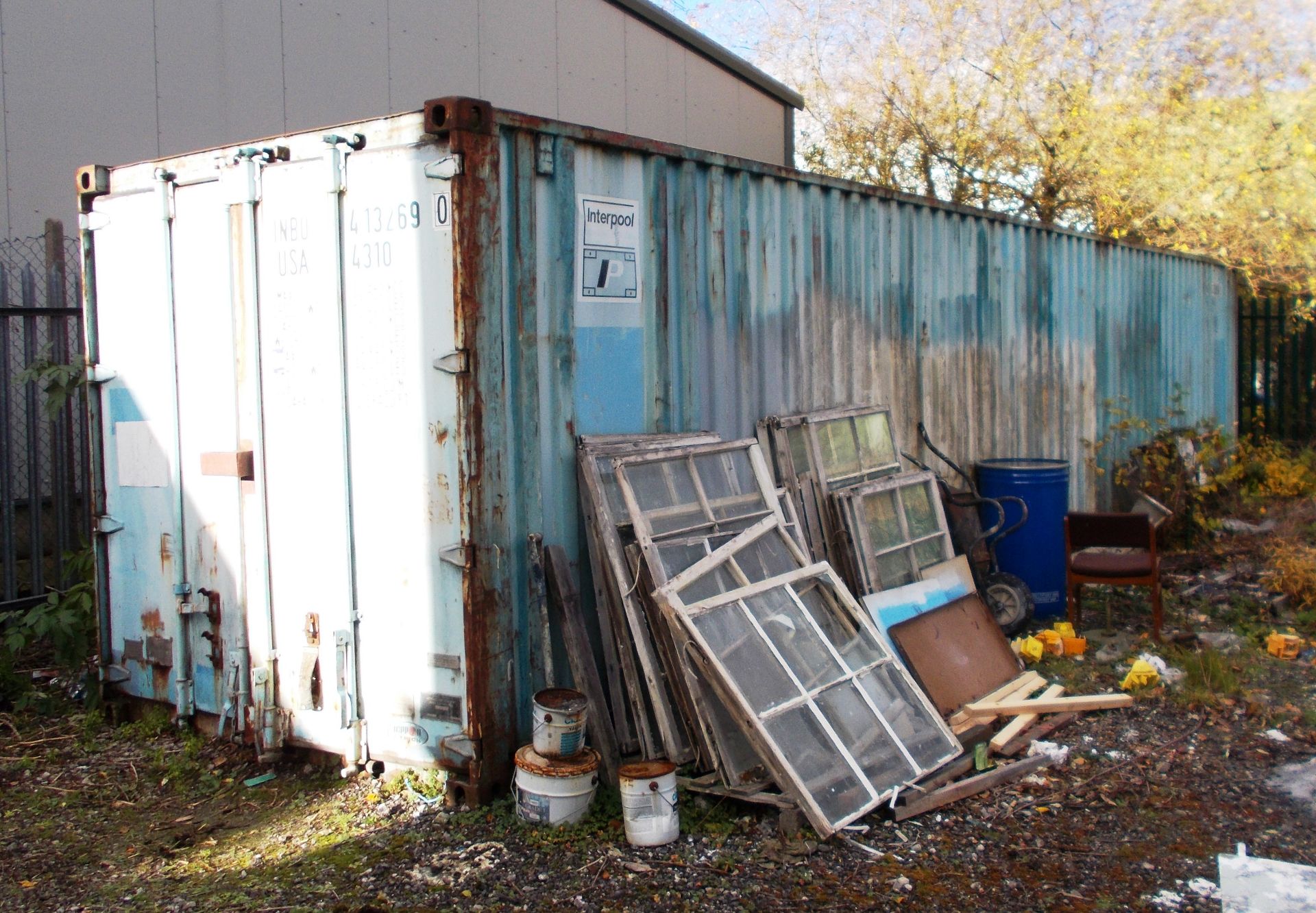 Steel site container