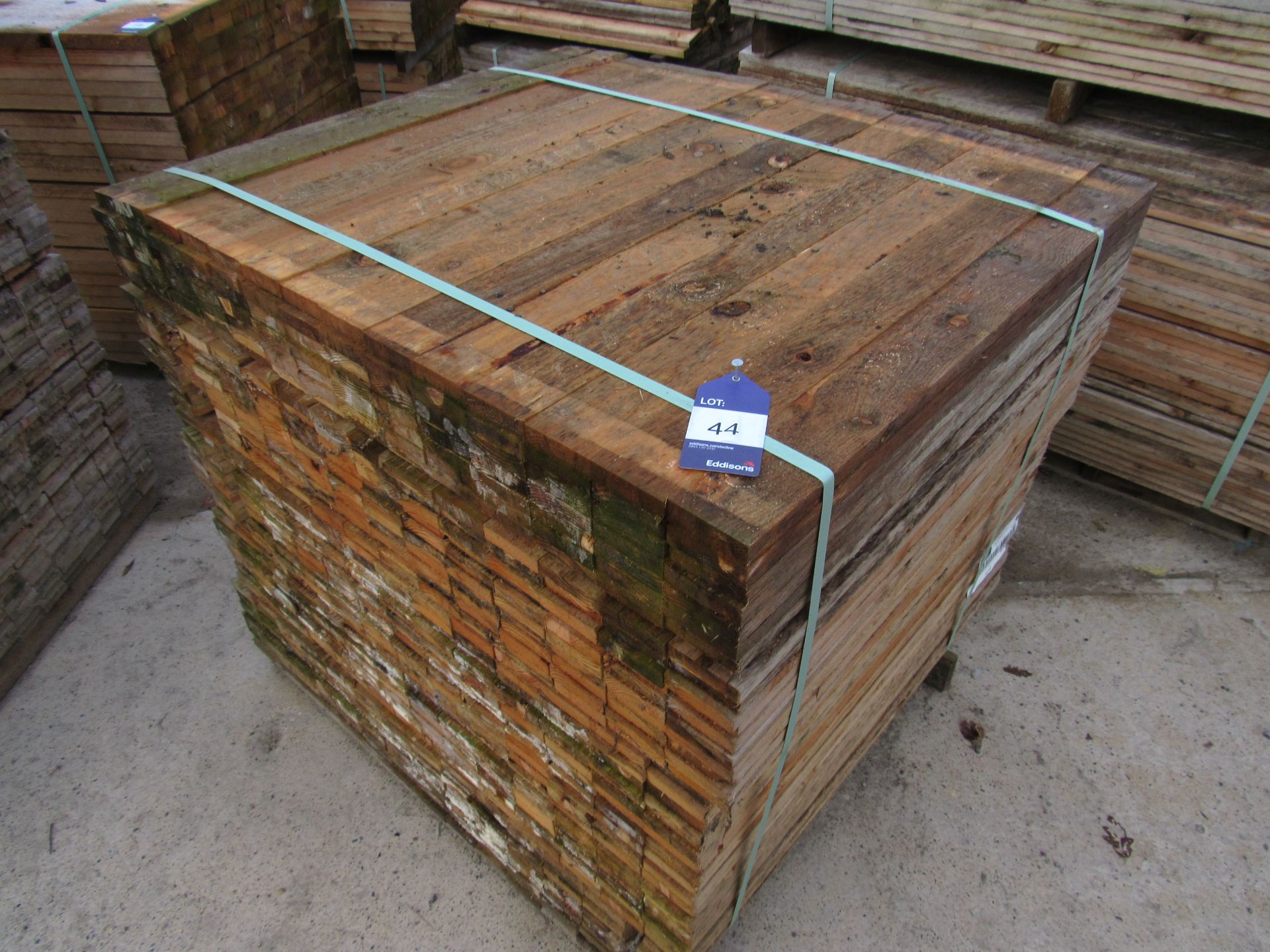 Quantity timber to pallet