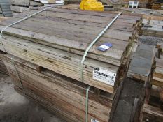 Quantity timber to pallet