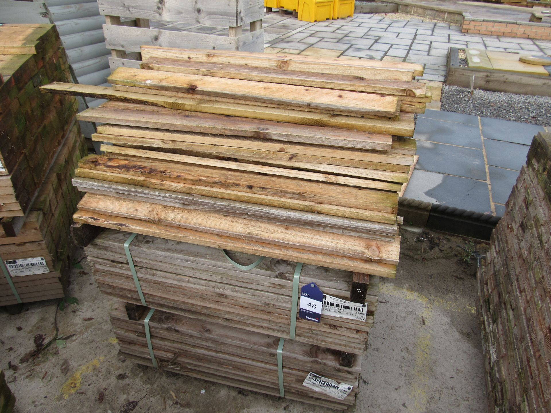 Quantity timber to pallet