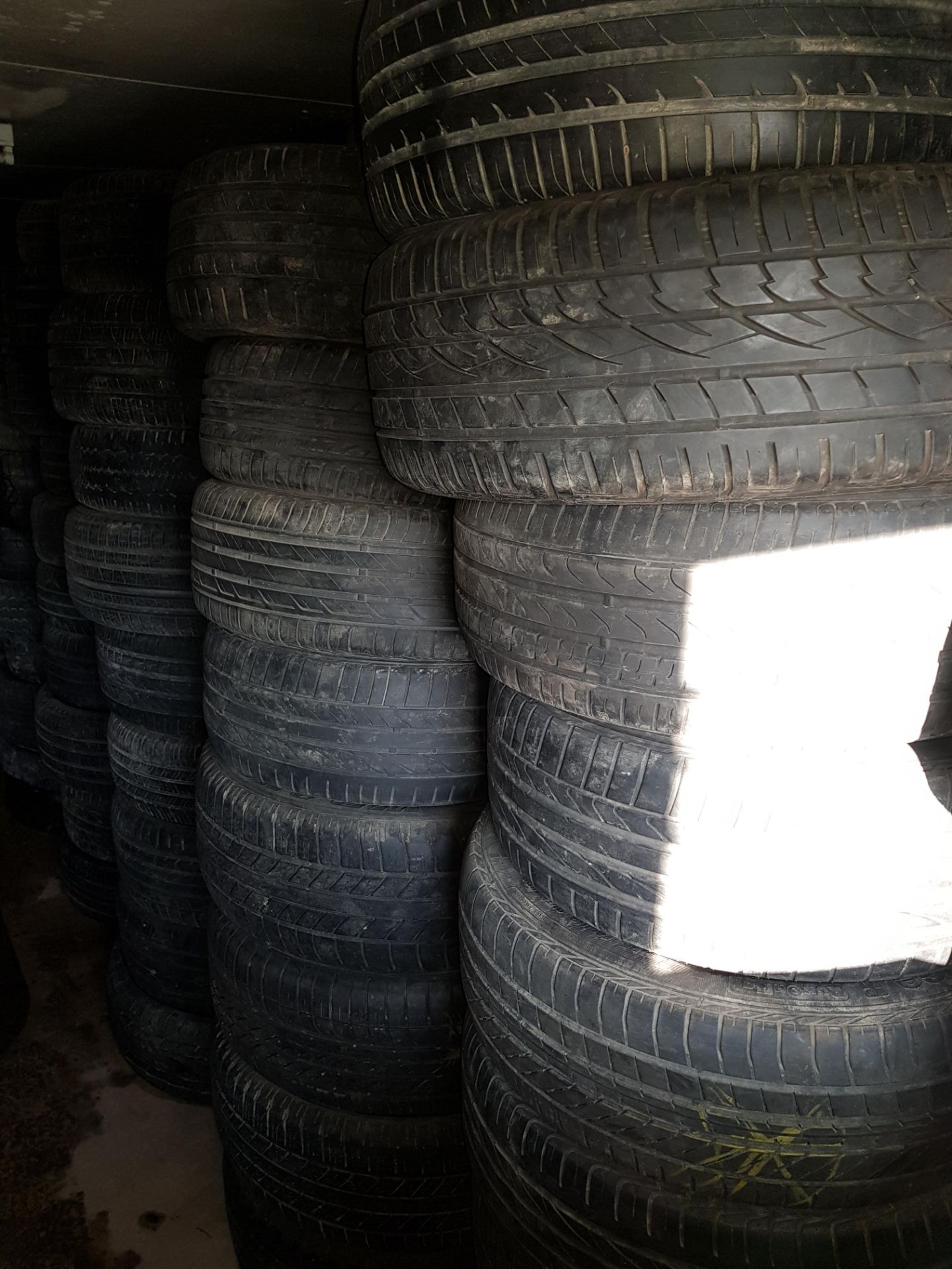 * Approximately 2000 Tested and Checked Part Worn Reusable Tyres.