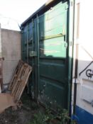 20ft Shipping / Storage container. (This lot is under another lot and must be collected by