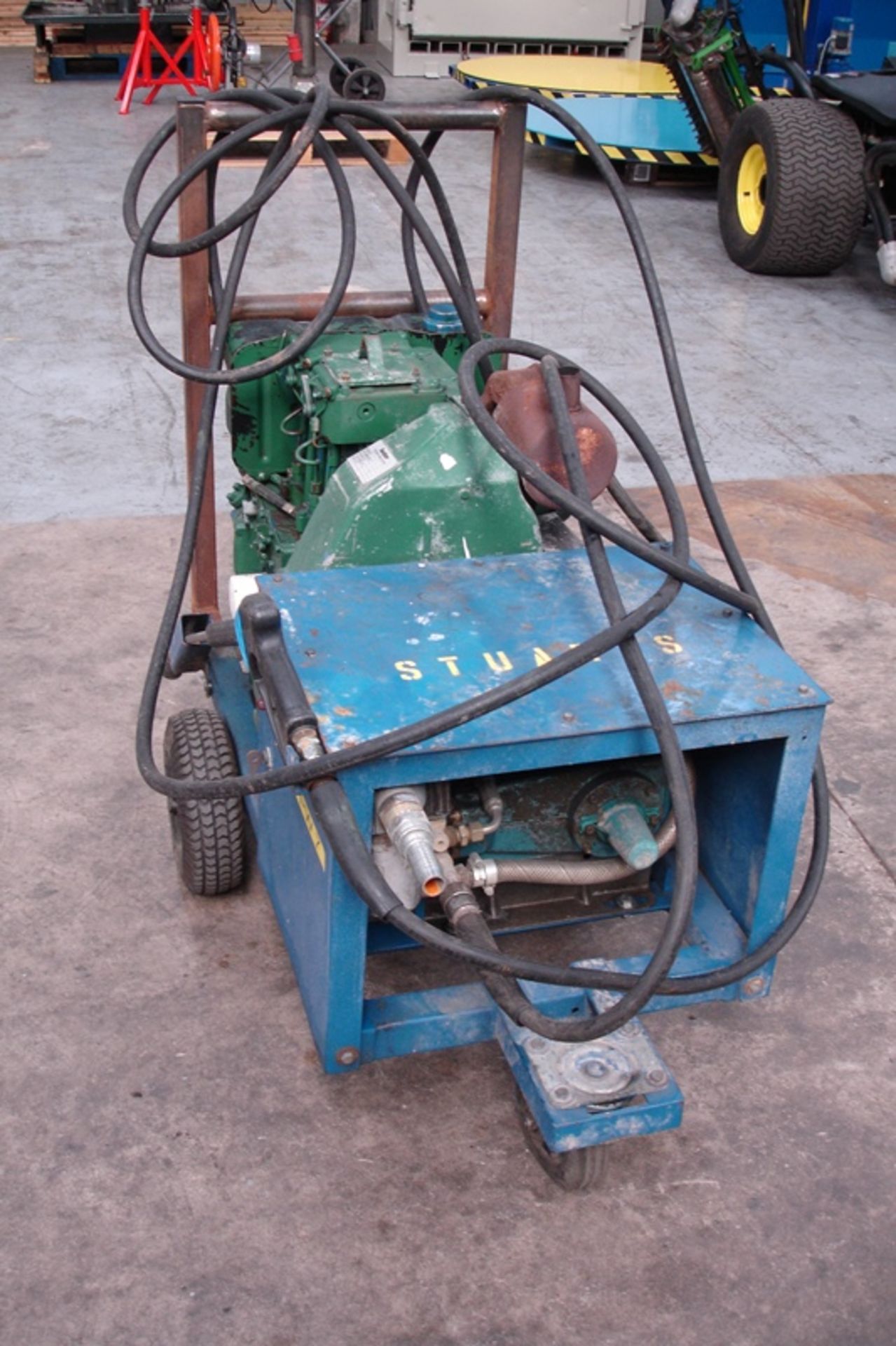 Mobile Heavy Duty Diesel Powered Pressure Washer - Image 2 of 4