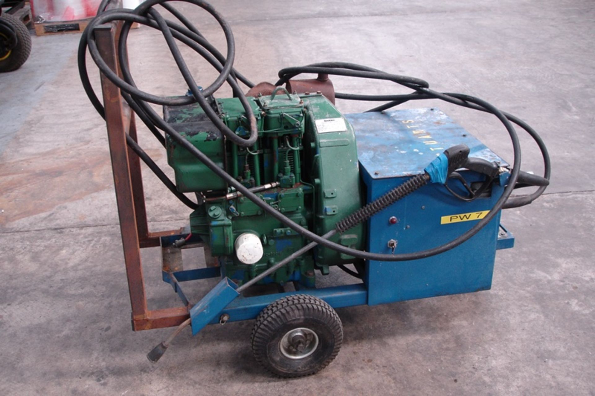 Mobile Heavy Duty Diesel Powered Pressure Washer