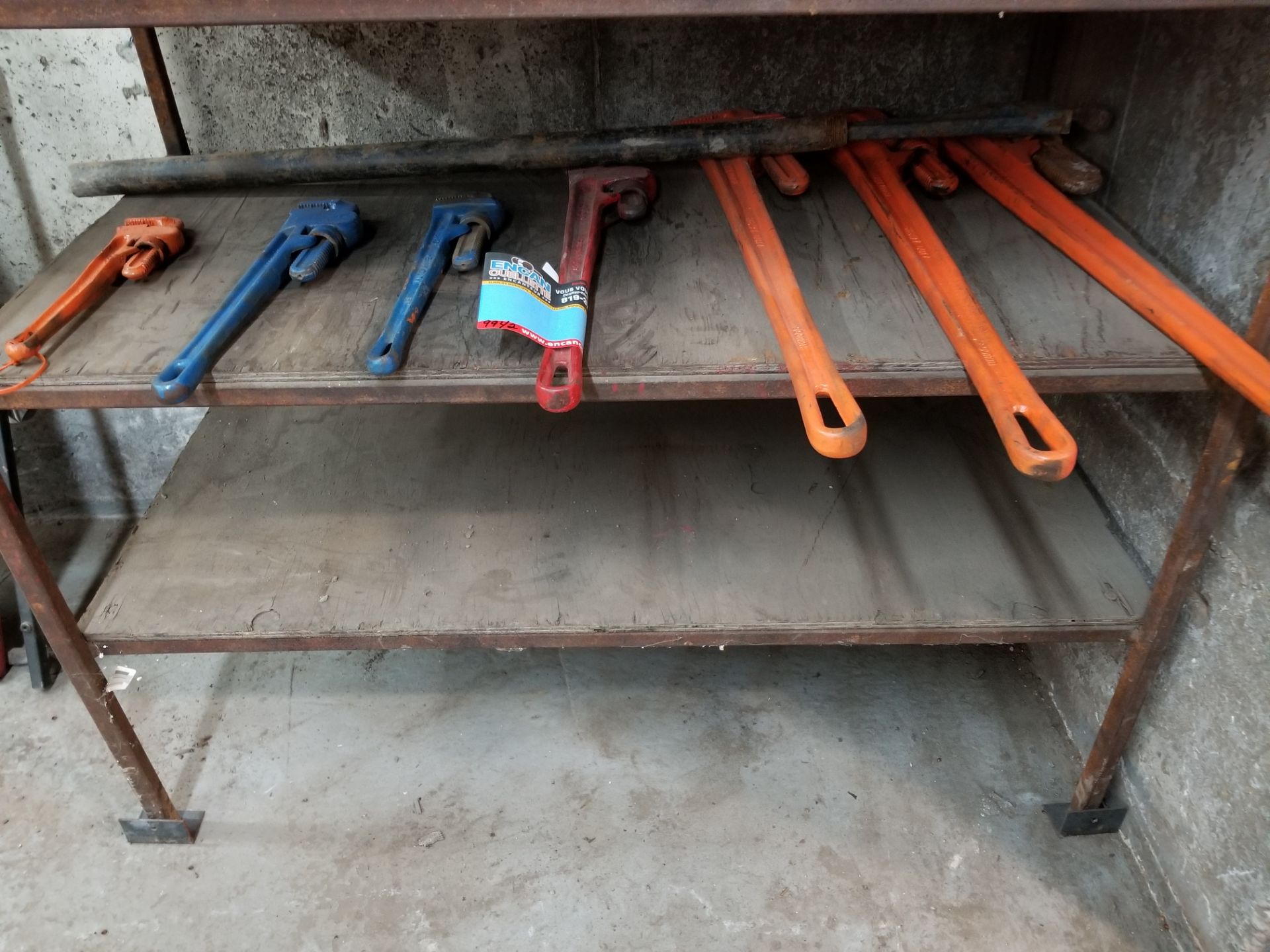 Lot de pipe wrench #9942