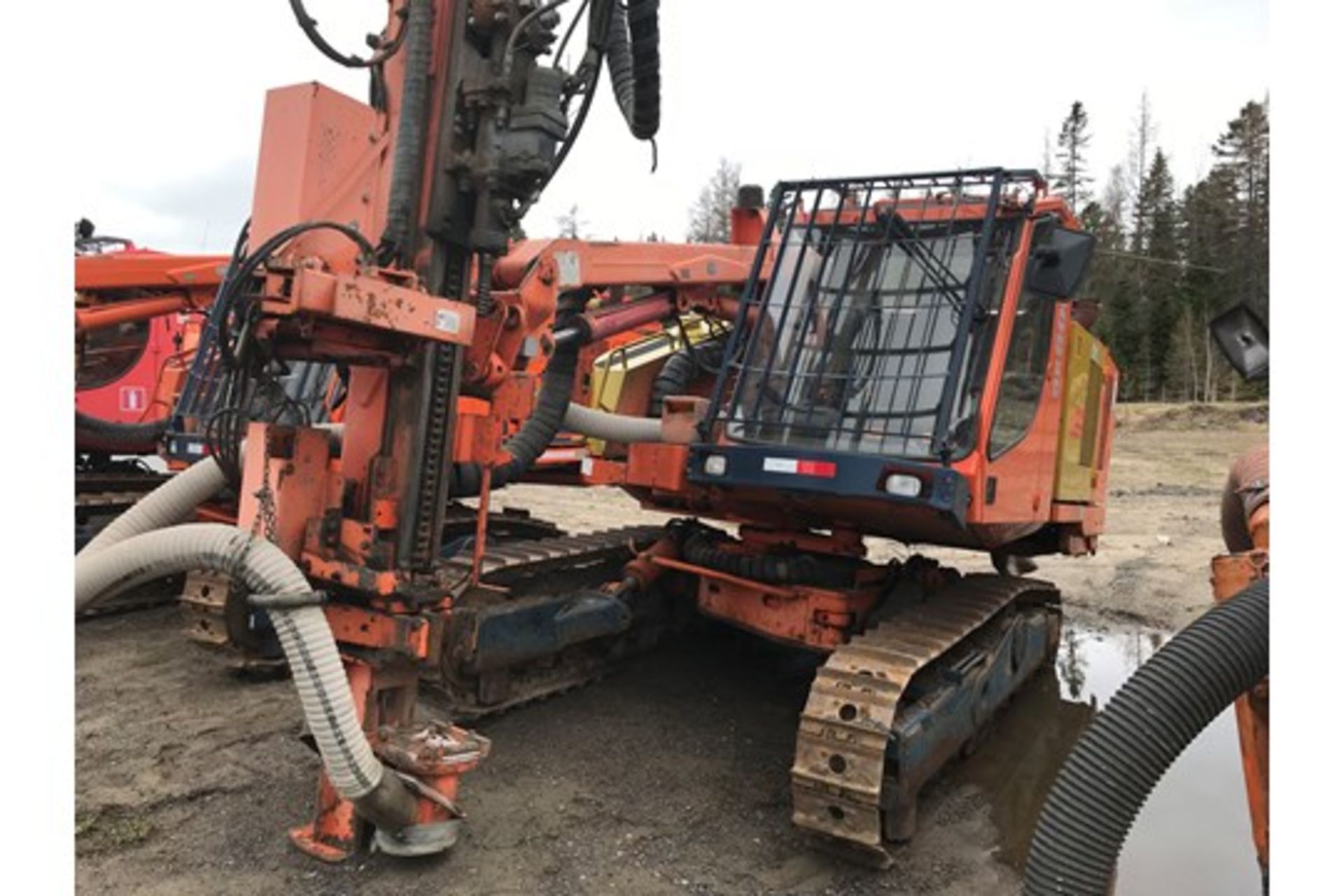 2007 Foreuse Tamrock Ranger 800RP, 7720 heures, vitre avant fissurée Série: 107T11545 Unité 18