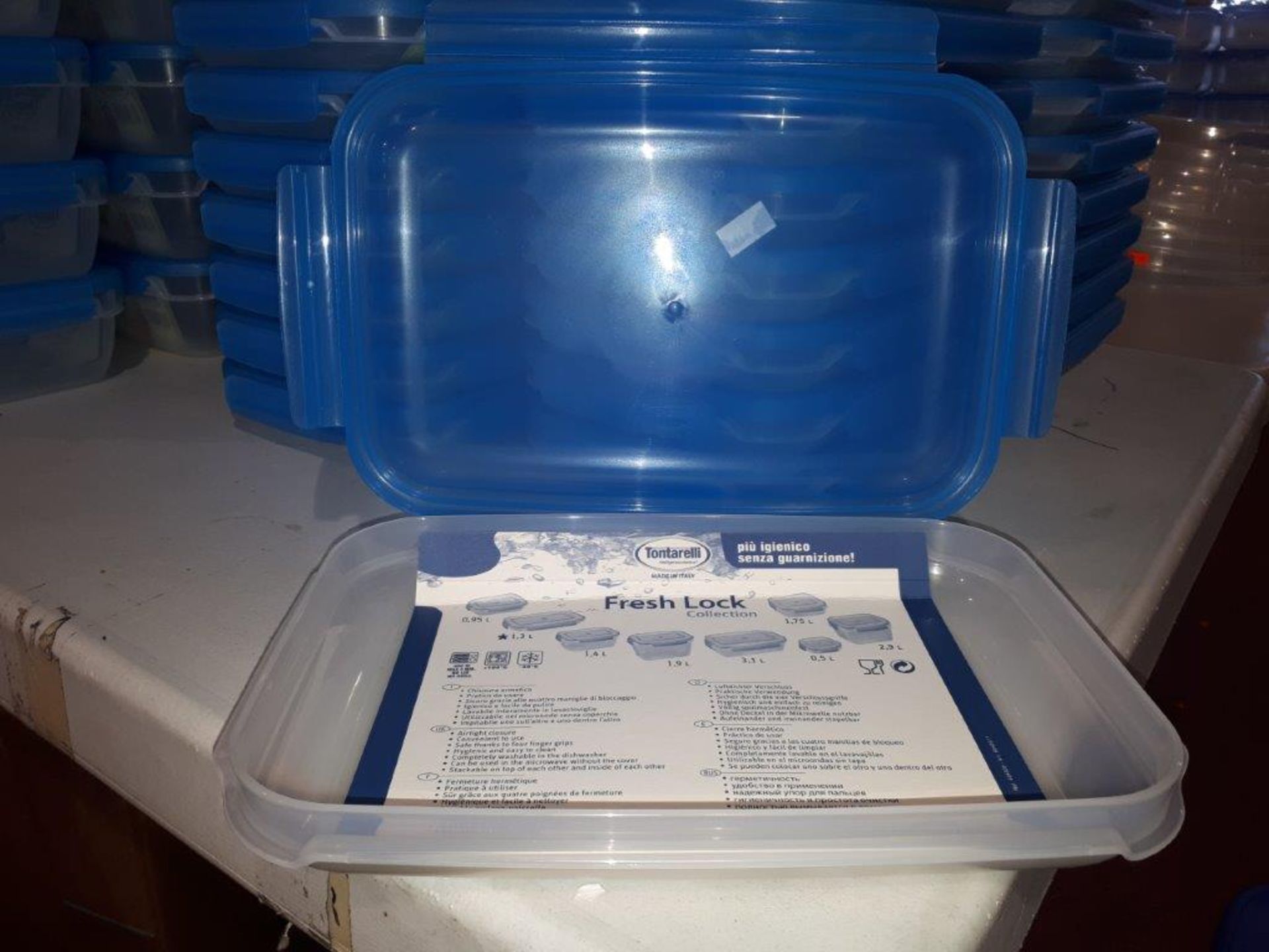 LOT: (8 pcs) Fresh Lock SEALED CONTAINERS, 1.3 L