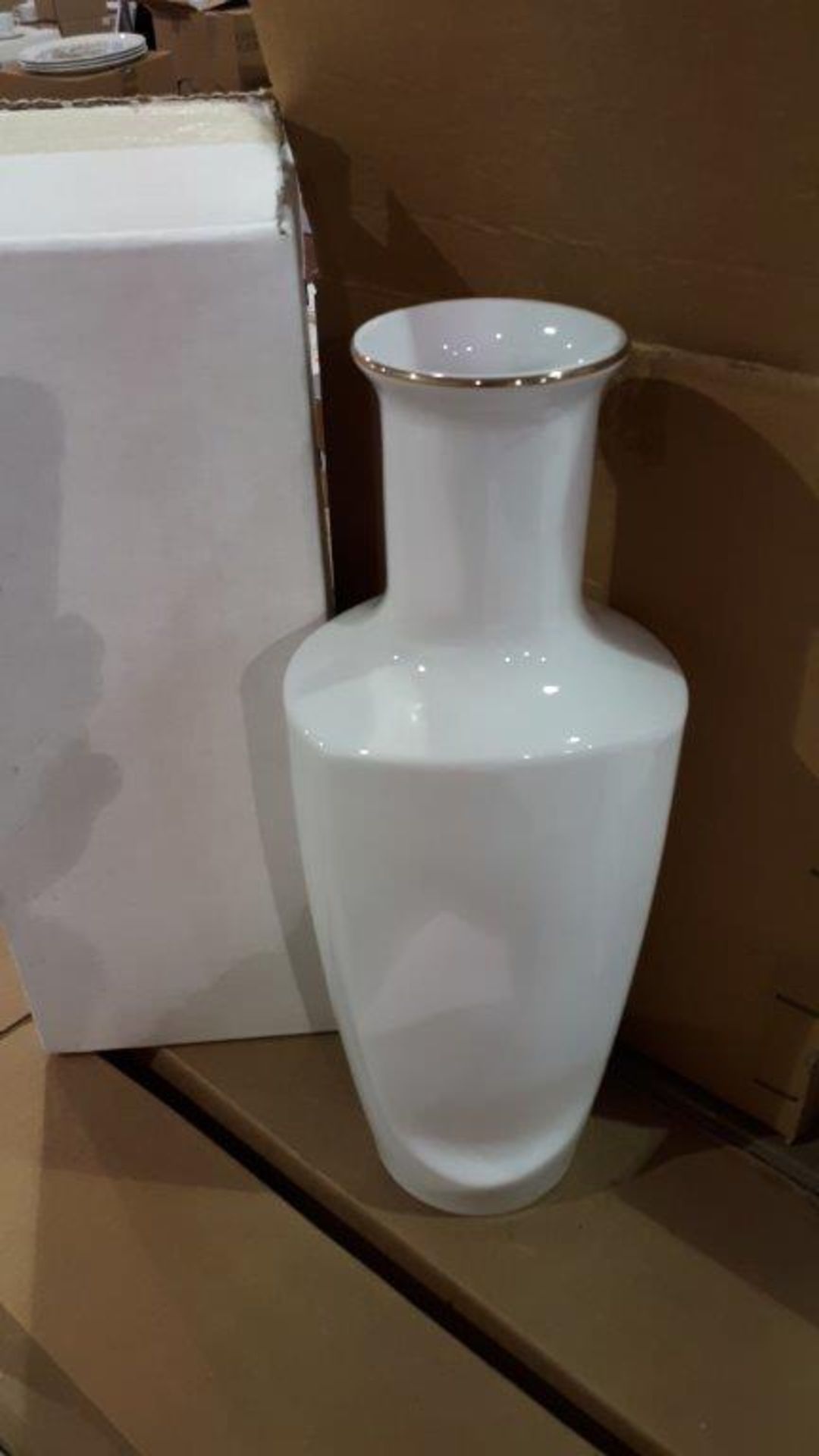 LOT: (4) LARGE VASES