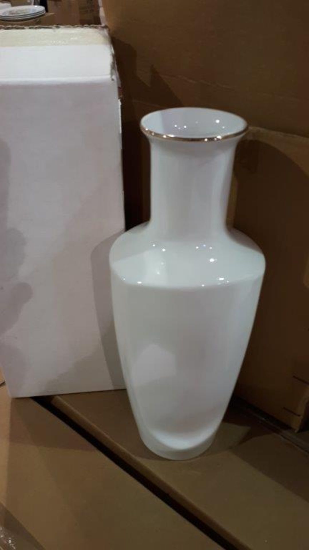 LOT: (4) LARGE VASES