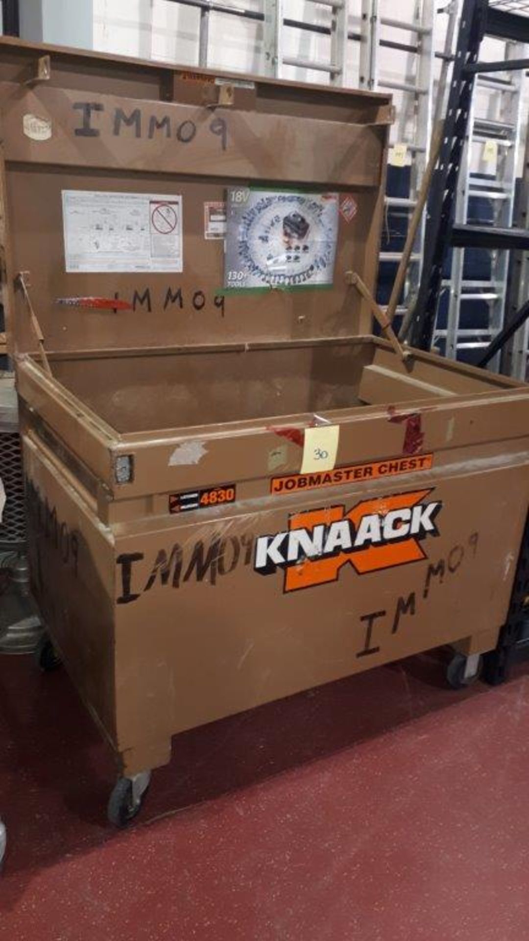 KNACK Tool Box, on wheels