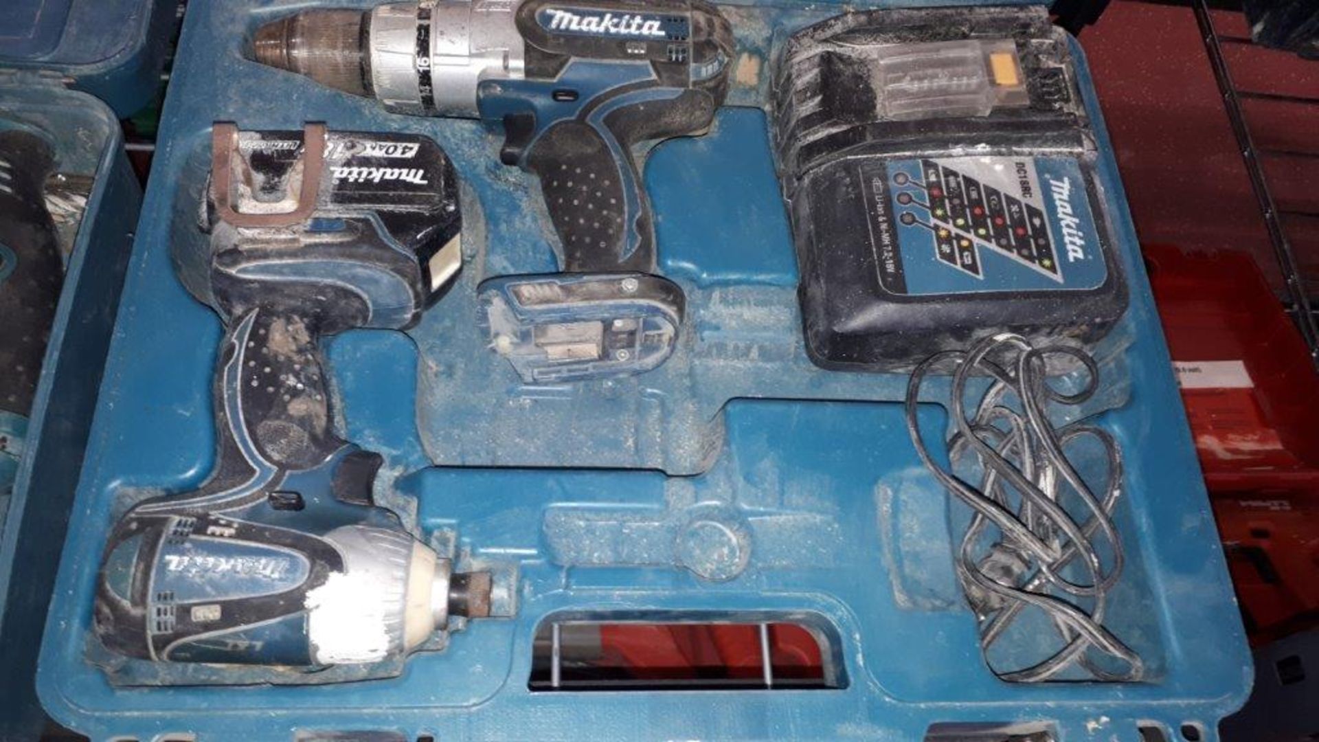 LOT: MAKITA Kit, c/w: (2) Drills & Charger - Image 2 of 2