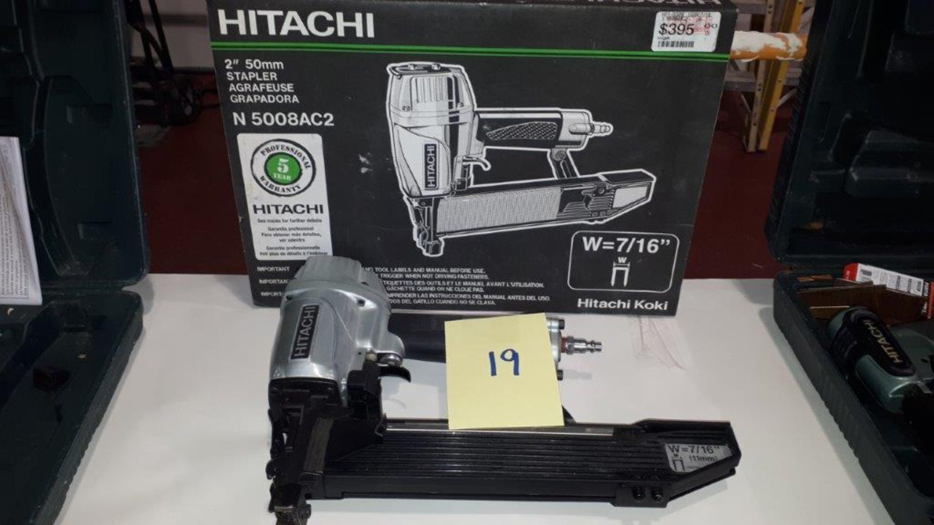 HITACHI 2'' Stapler, mod: N5008AC2