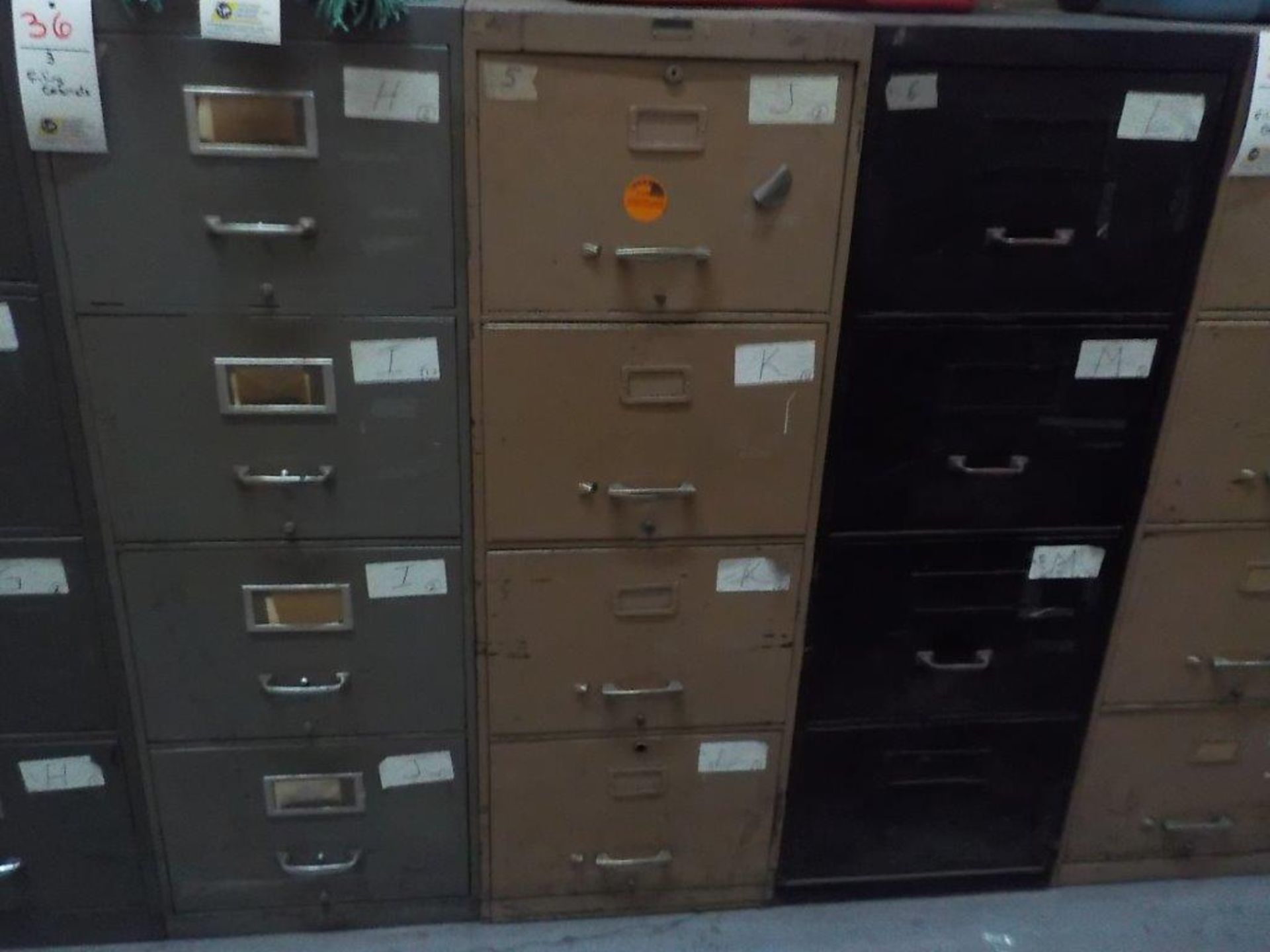 4-DRAWER FILE CABINETS