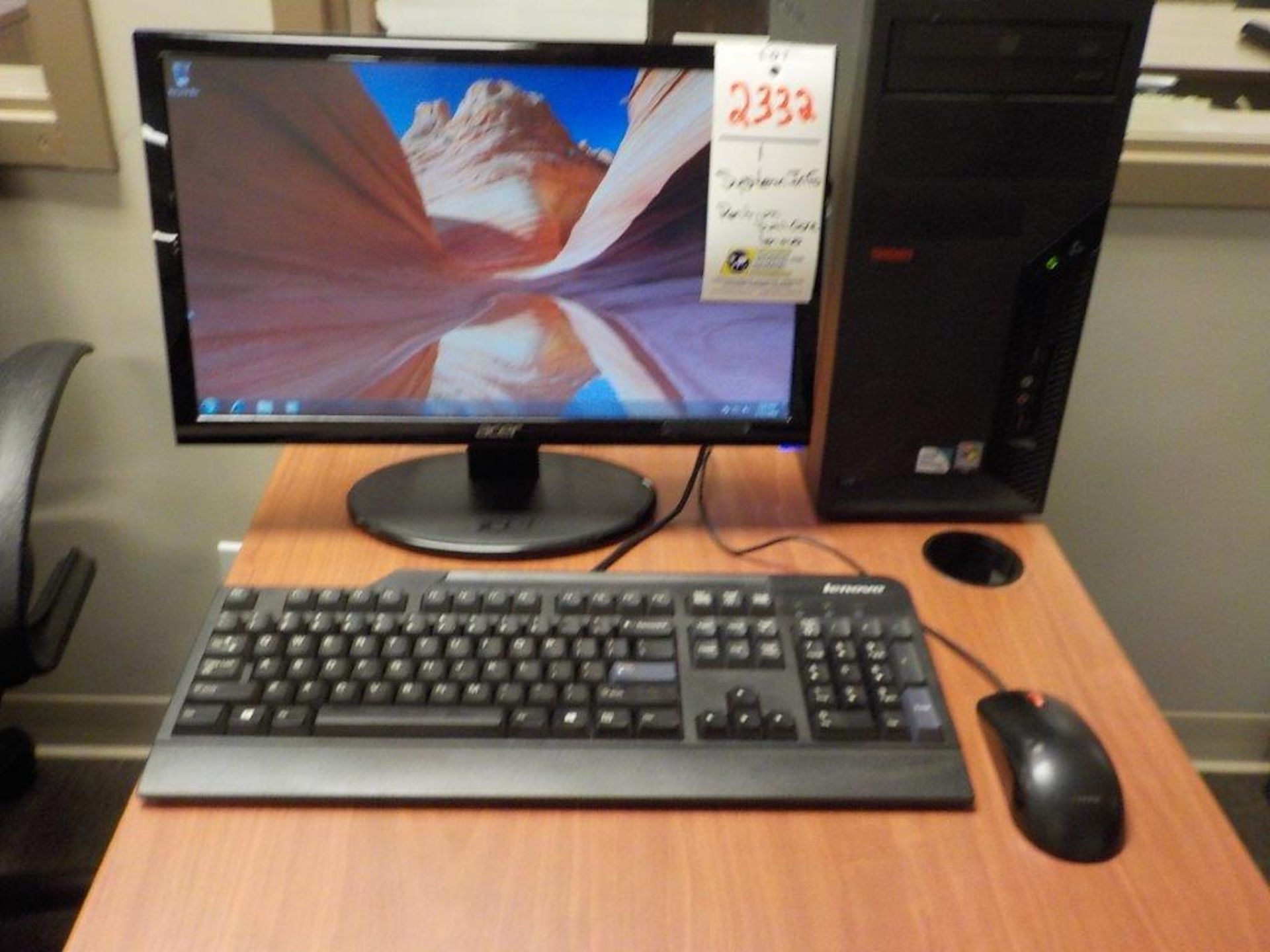 LENOVO" DUAL CORE COMPUTER SYSTEM