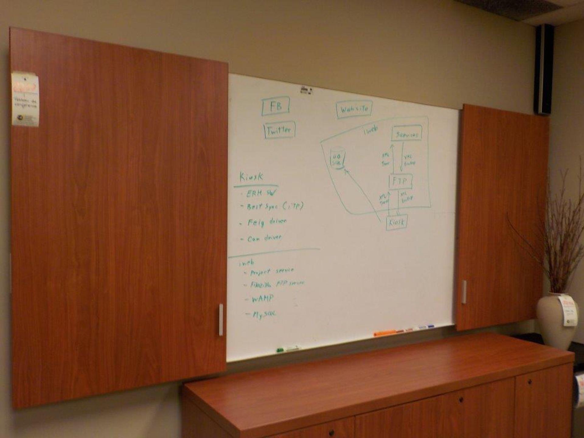 CONFERENCE WHITEBOARD UNIT - Image 2 of 2