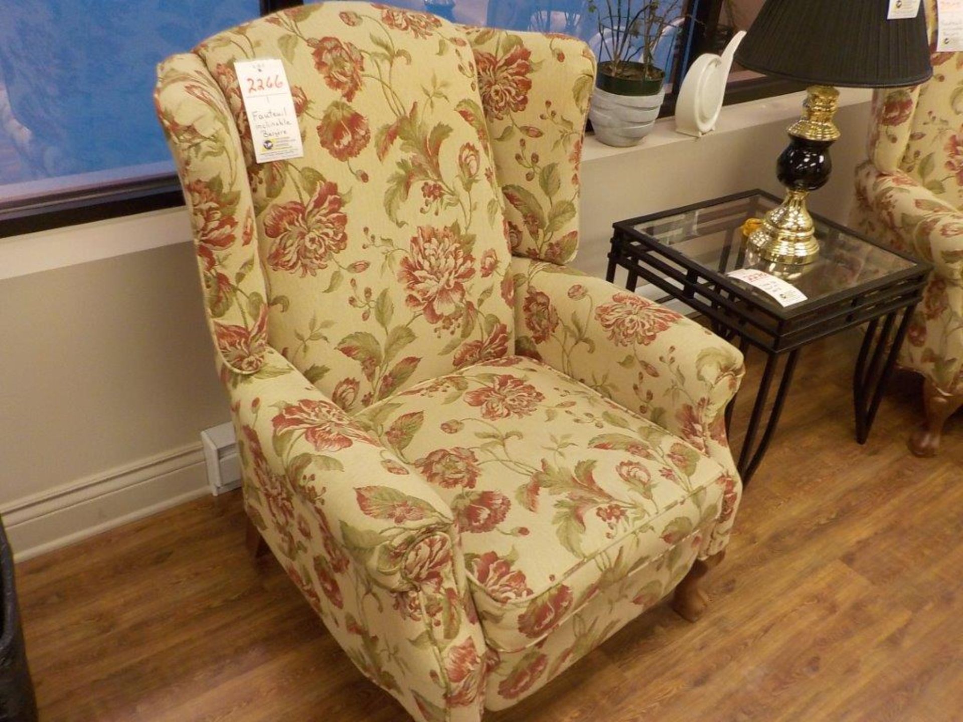 RECLINING "BERGÈRE" ARMCHAIR