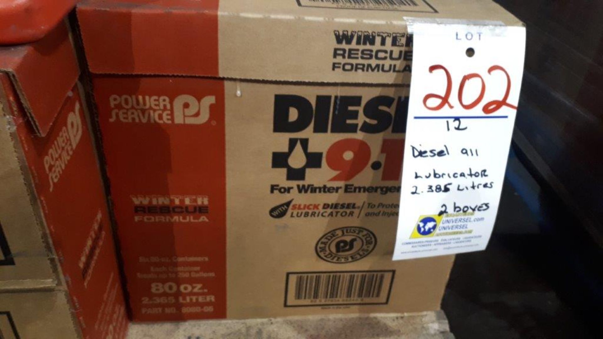 DIESEL+ 911 LUBRICATION, 2.385 lit. CONTAINERS