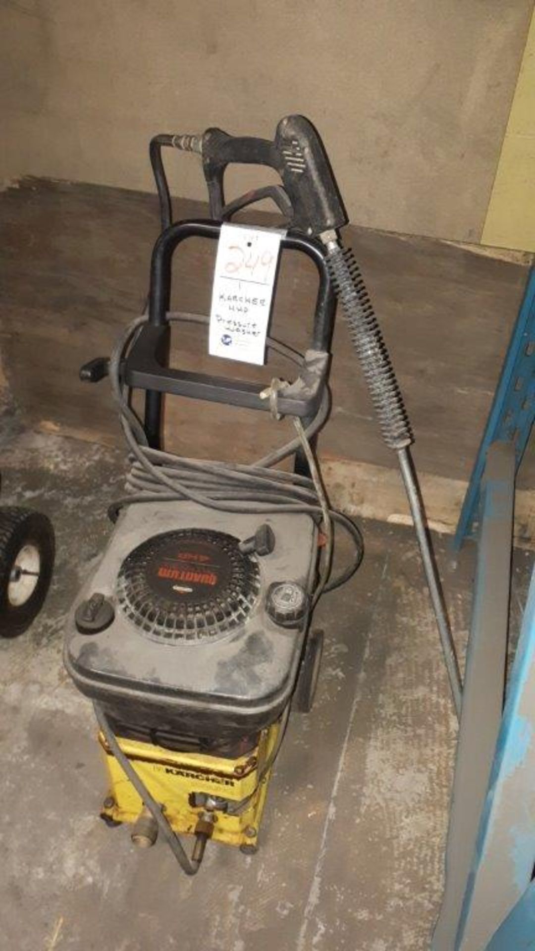 "KARCHER" PRESSURE WASHER, 4 hp. - Bild 2 aus 2