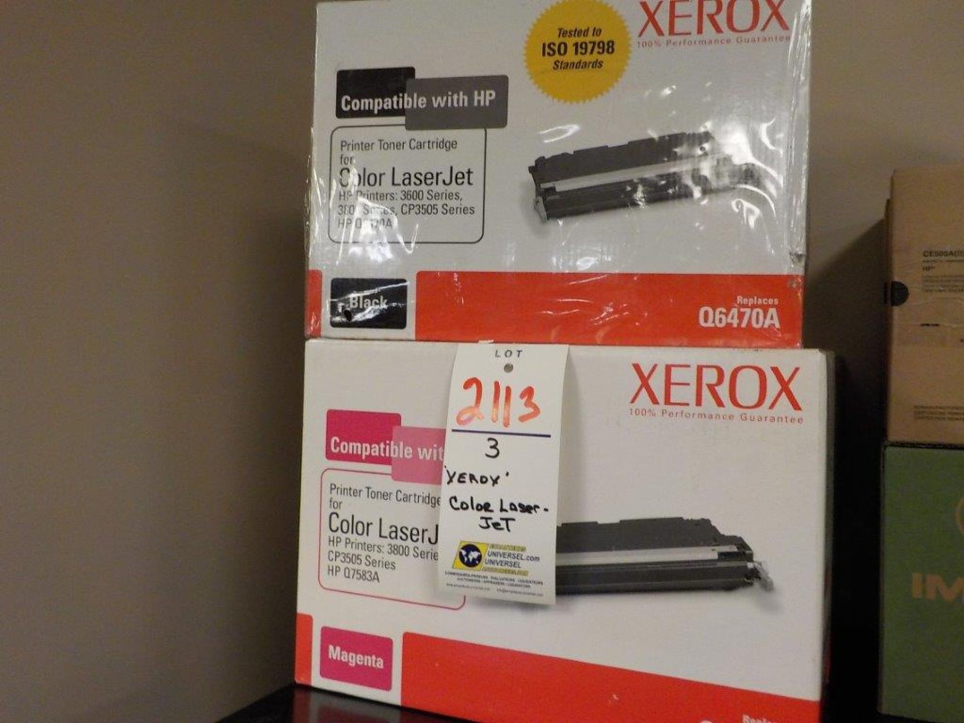 TONER CARTRIDGES (NEW) (see photos for details)