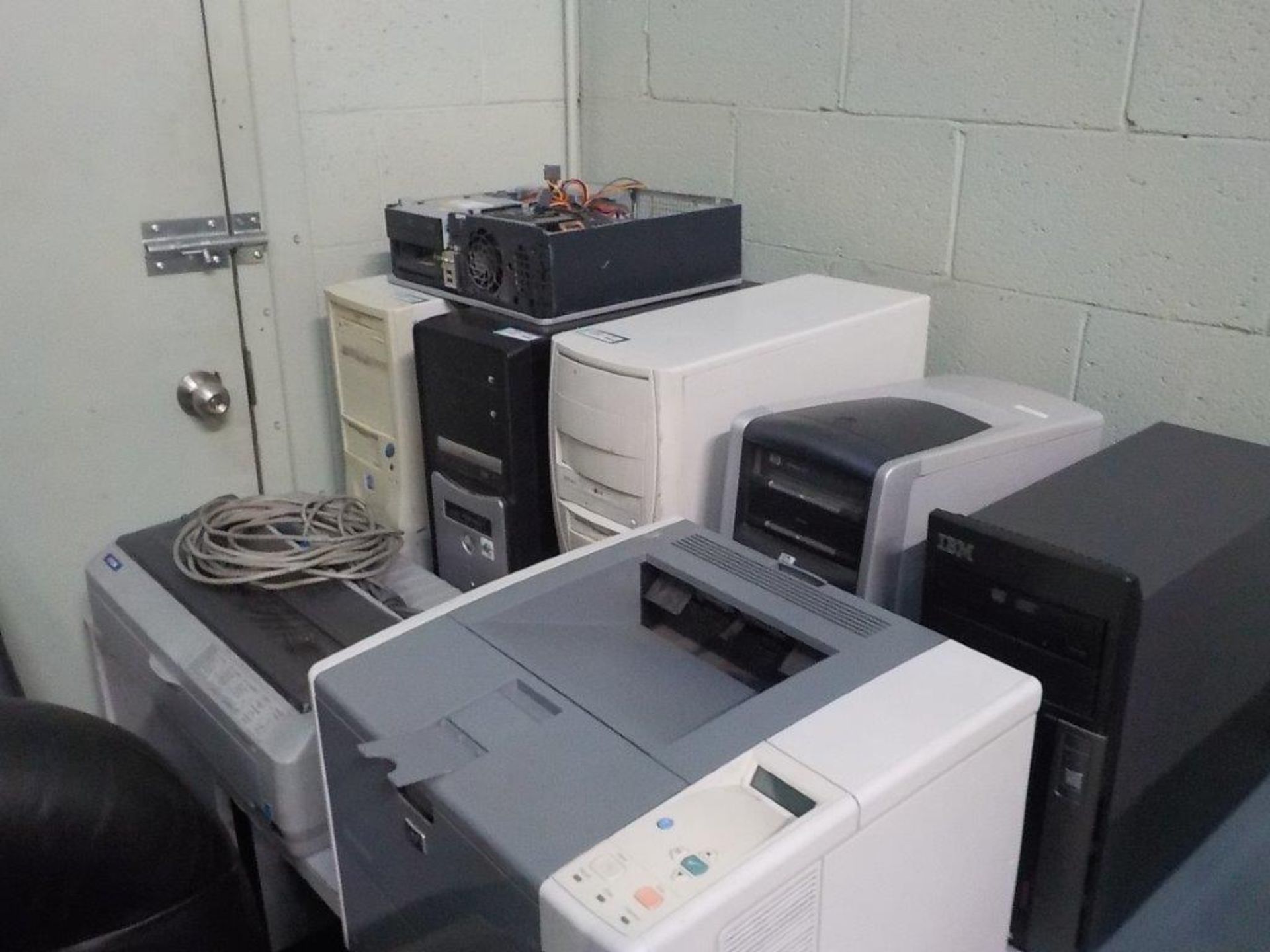 ASSORTED COMPUTERS & PRINTERS