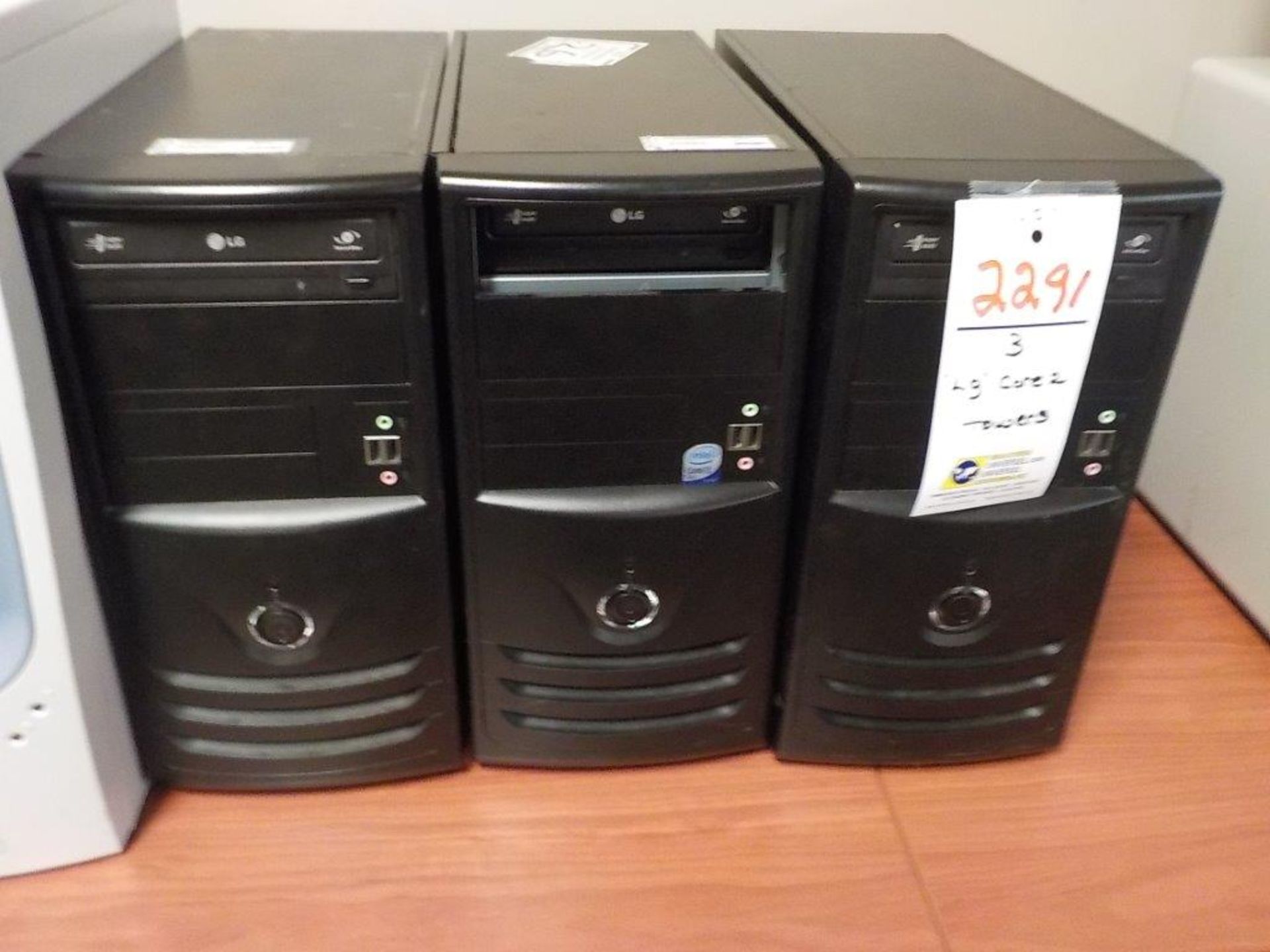 "LG" CORE-2 COMPUTER TOWERS