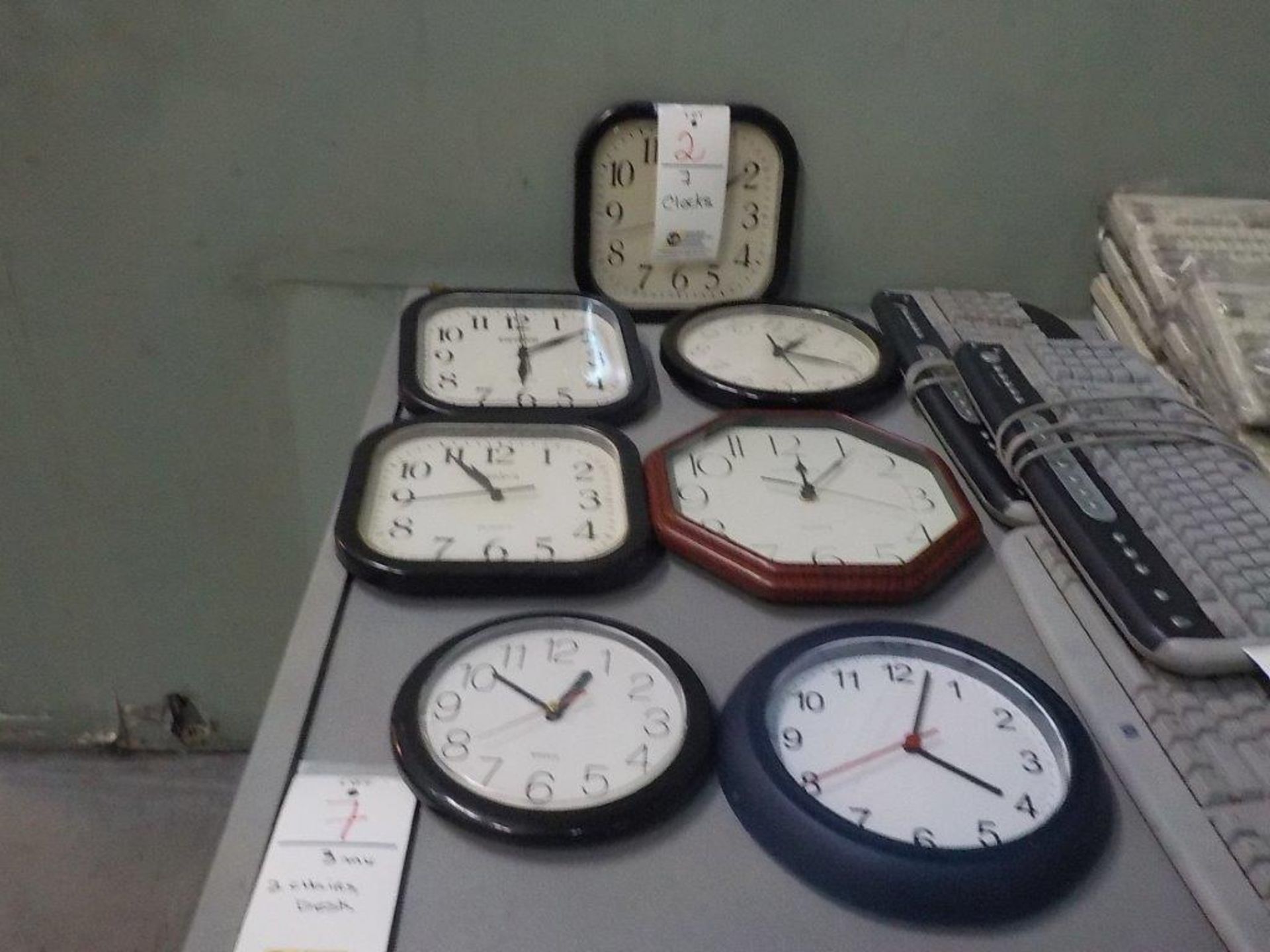 ASSORTED CLOCKS