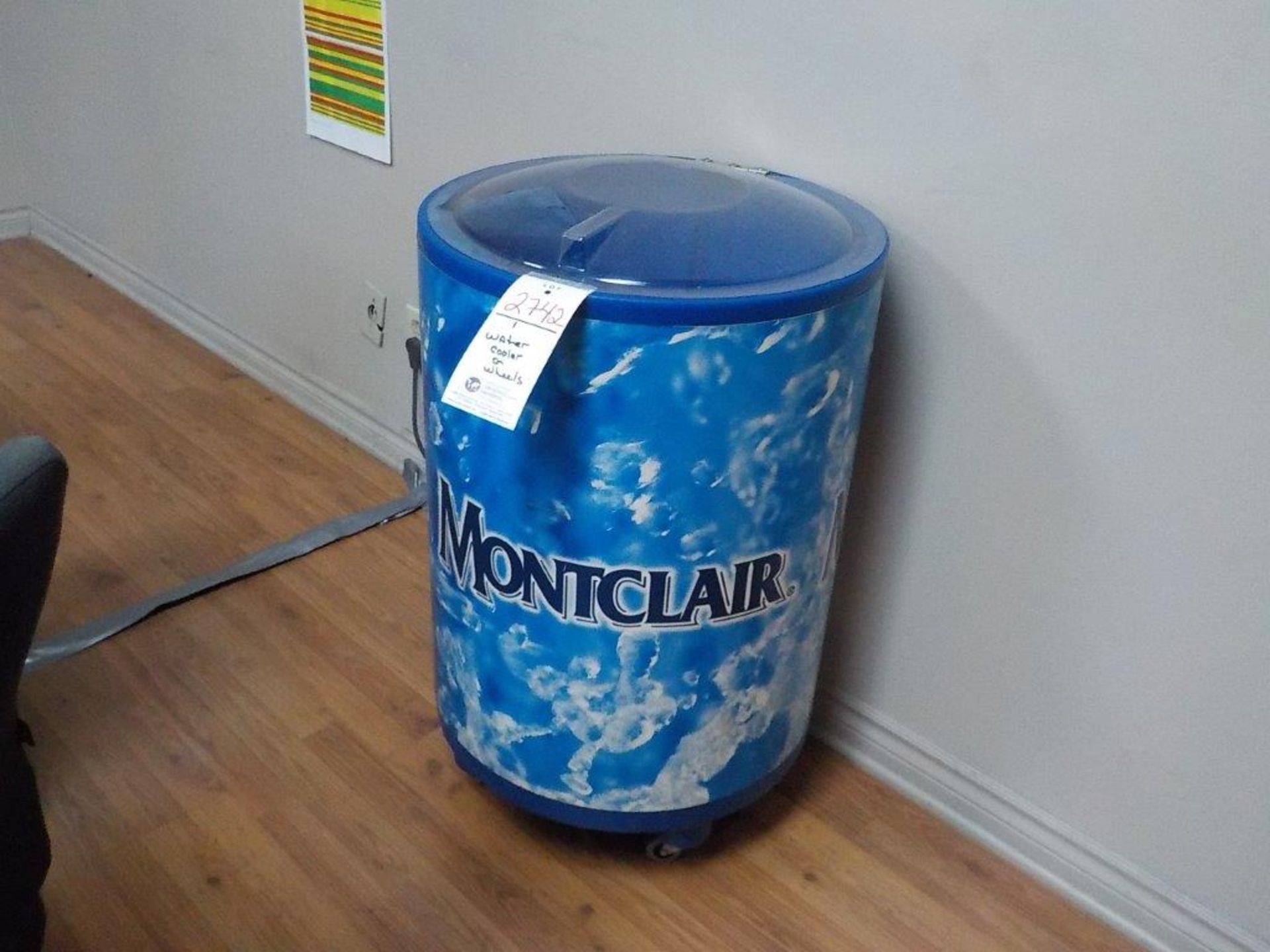 WATER COOLER ON WHEELS