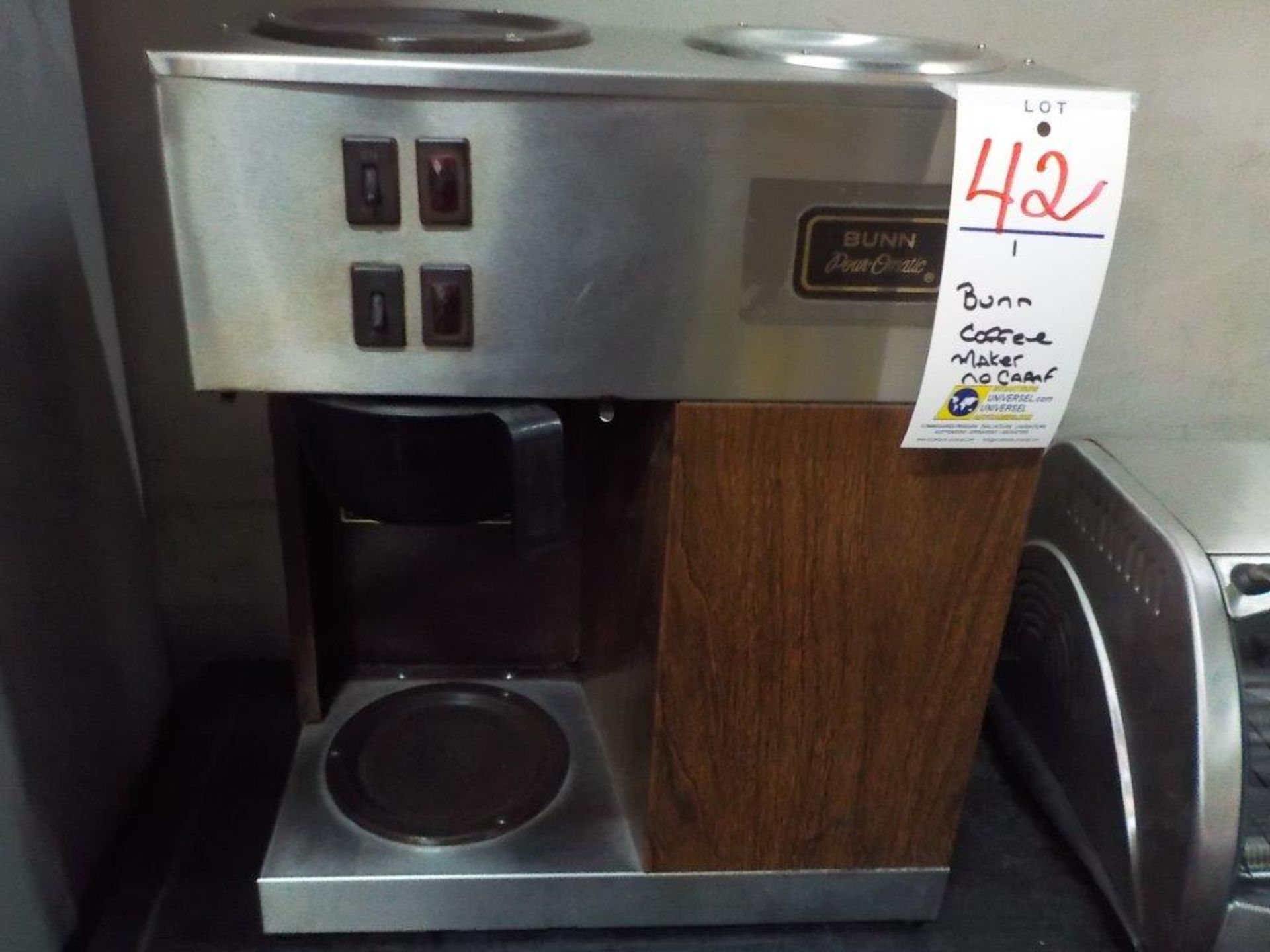 'BUNN'' COFFEE MAKER (NO CARAFE)