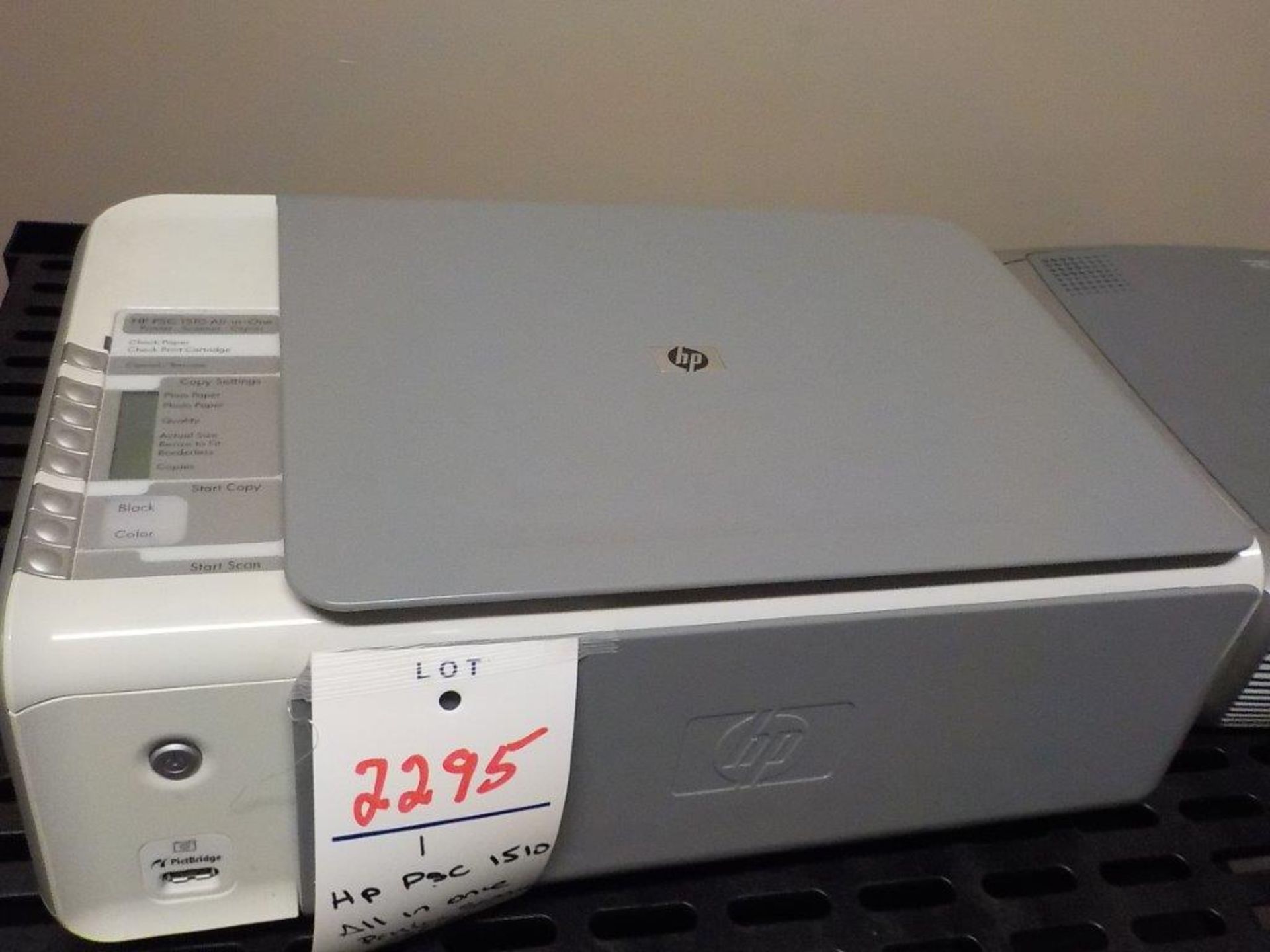 "HP" ALL-IN-ONE COPIER,SCANNER, PRINTER, mod: PSC 1510