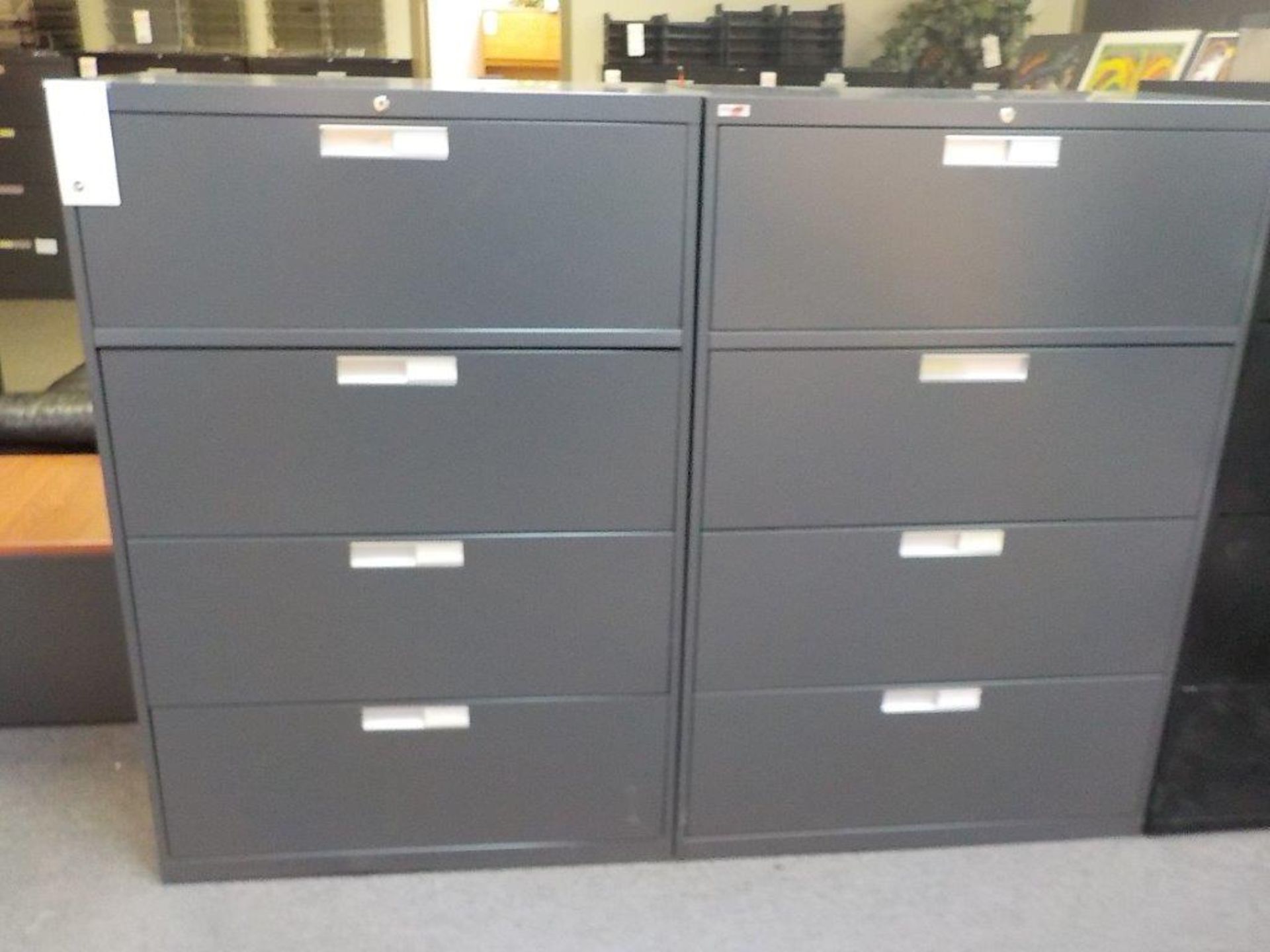 4-DRAWER LATERAL FILE CABINETS