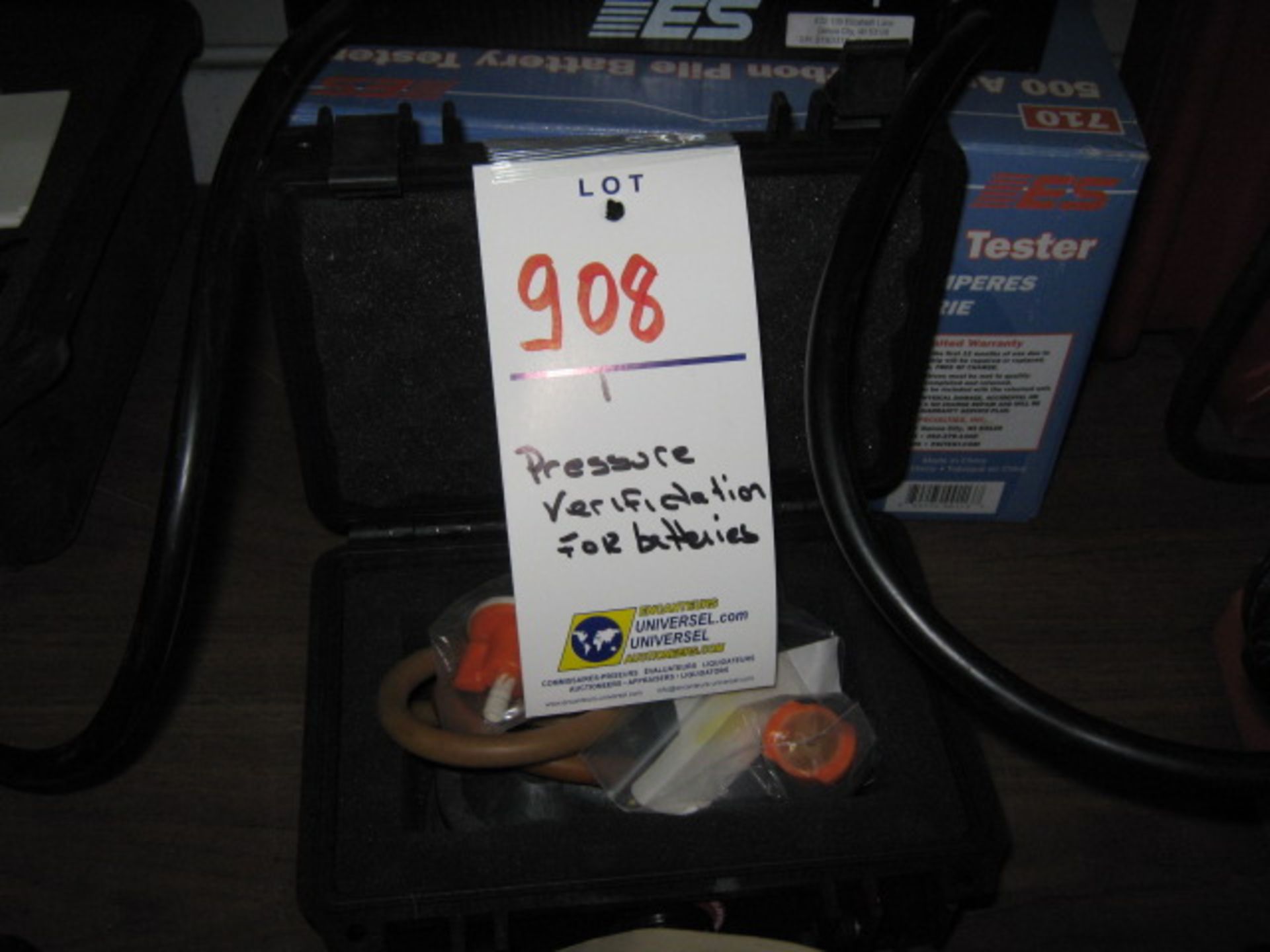 Pressure Verification for Batteries
