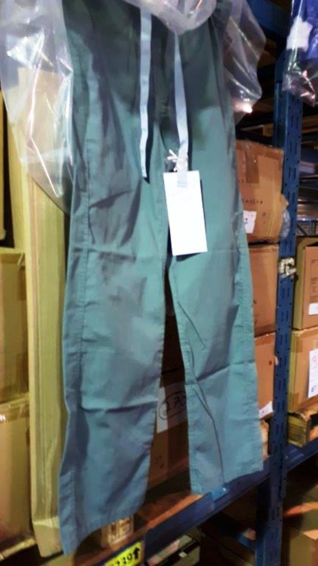 Scrub pants,green,assorted sizes,reversible (6 boxes)
