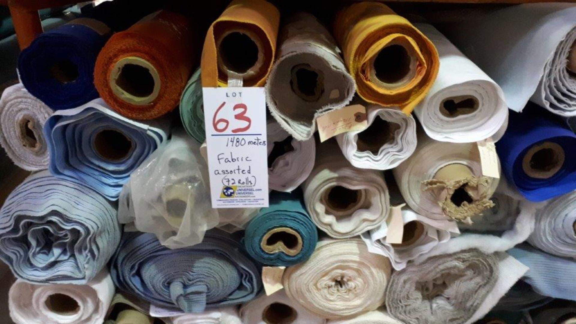 Fabric assorted (72 rolls)