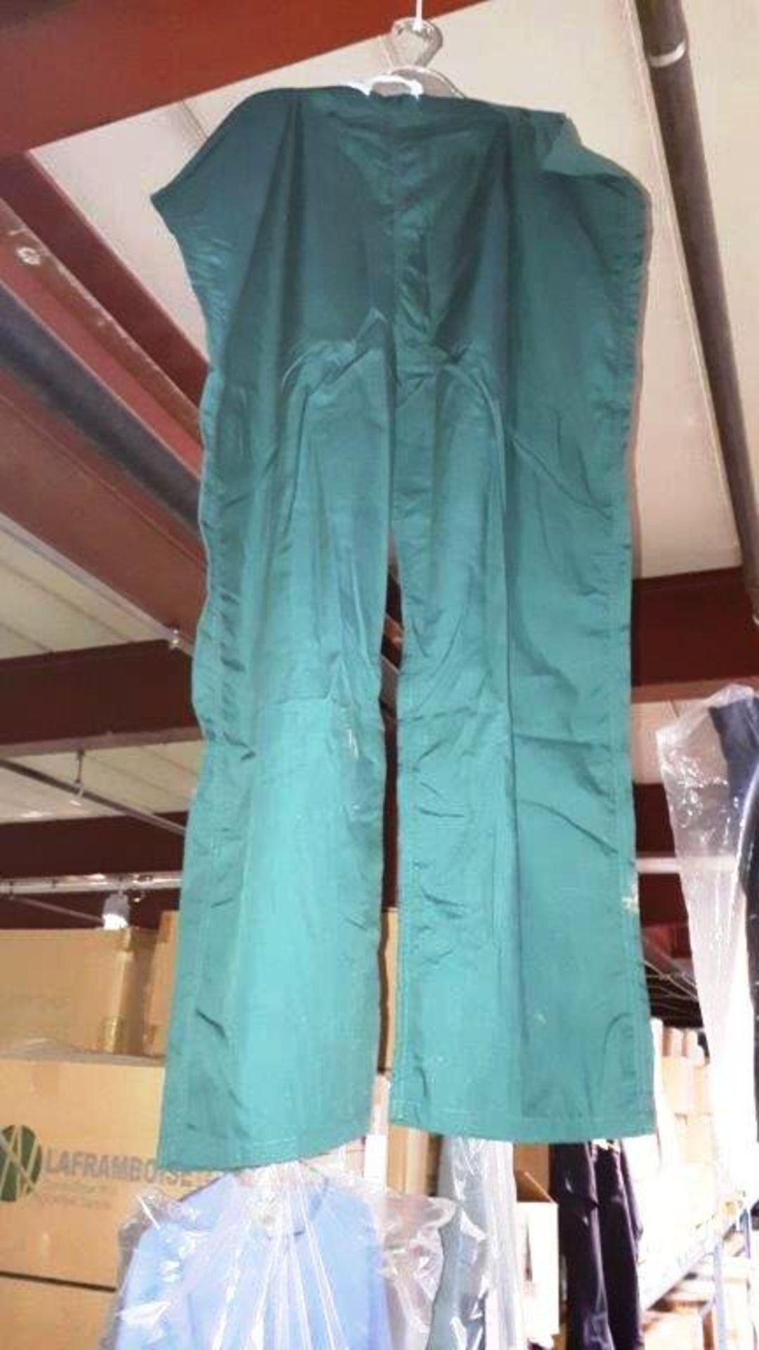 Scrub pants,green,assorted sizes,reversible (4 boxes)