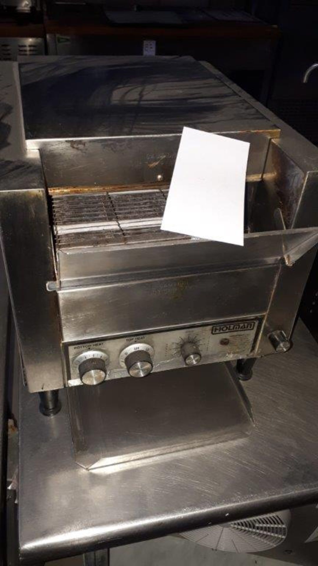 Holman T710H conveyor toaster