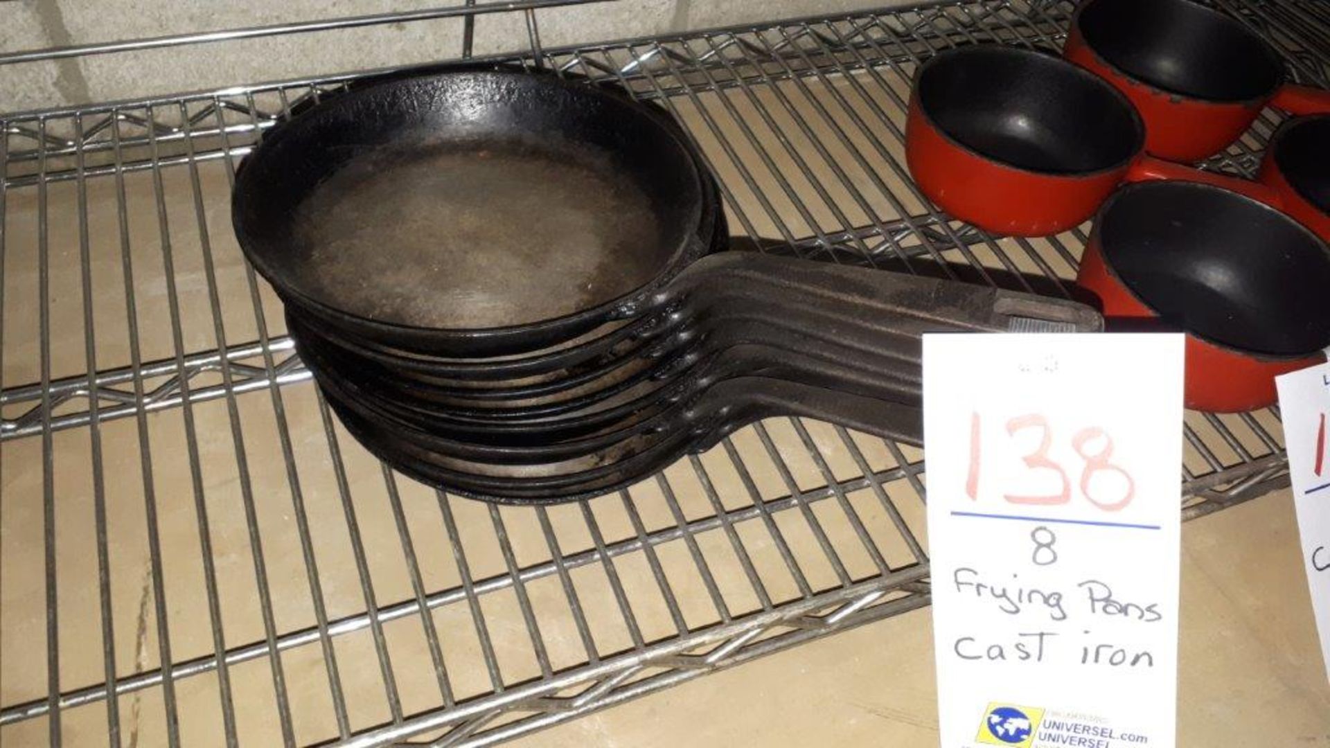 Frying pans cast iron