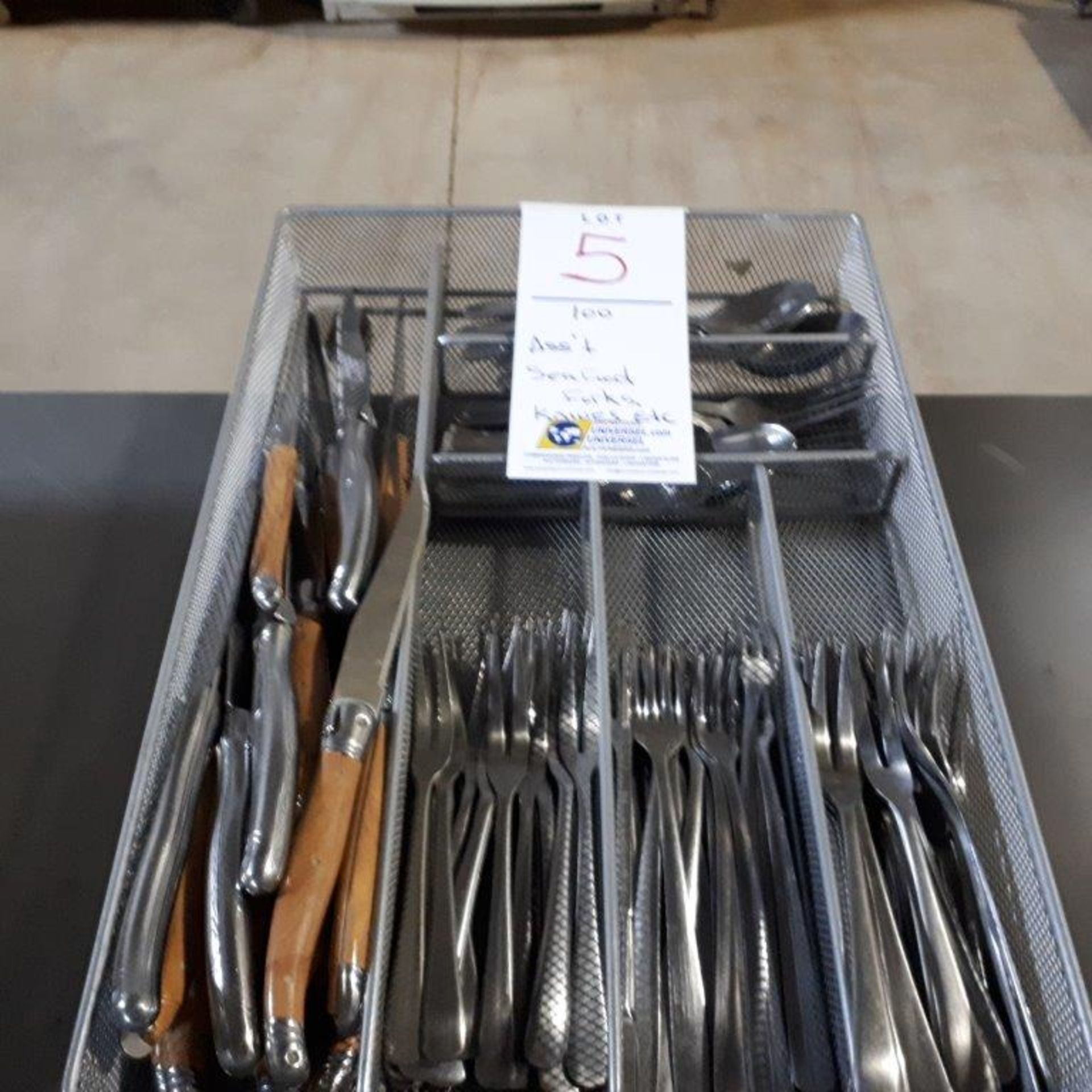 Assorted seafood forks, knives, etc…