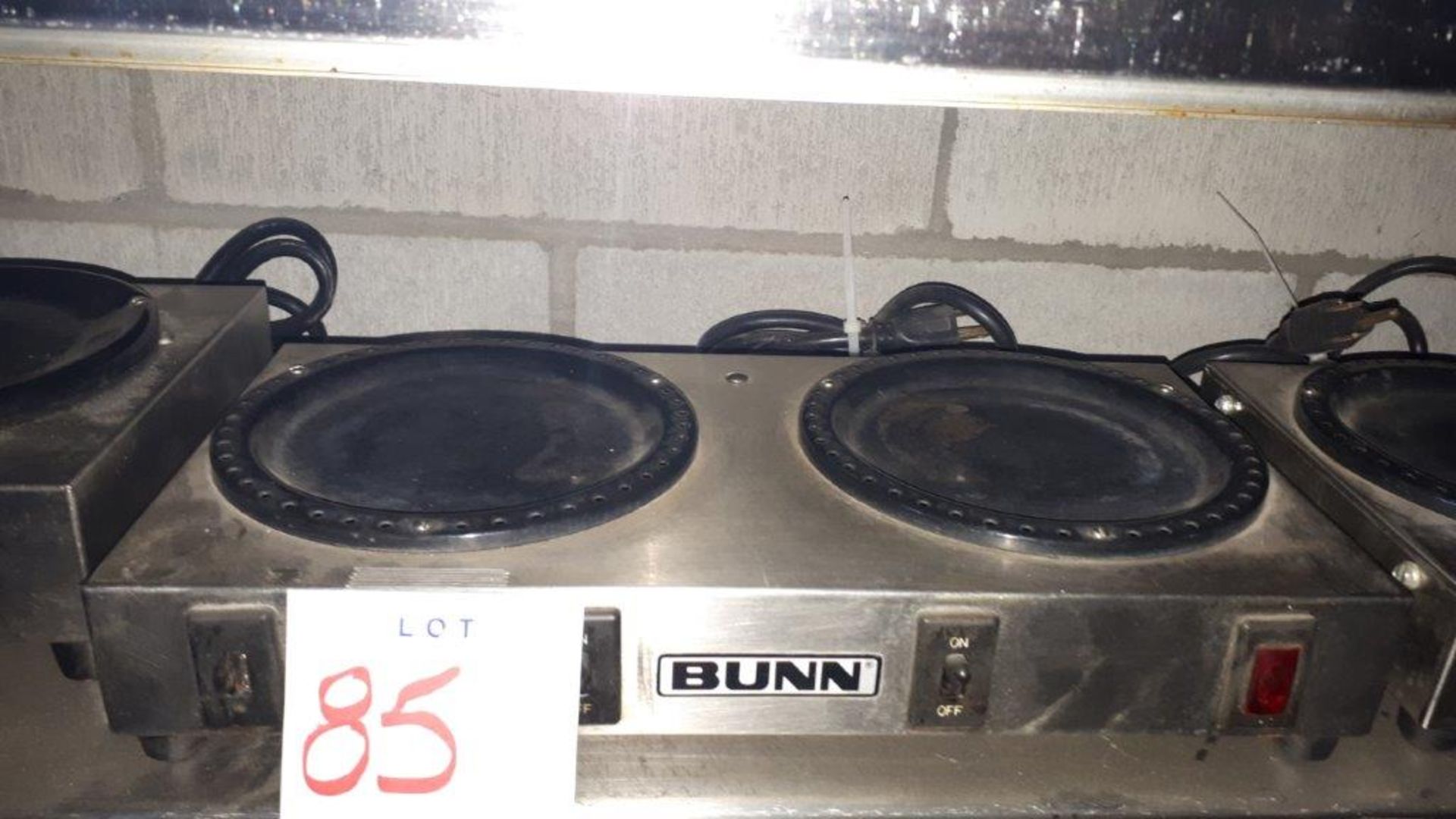 Bunn WX2 warmer