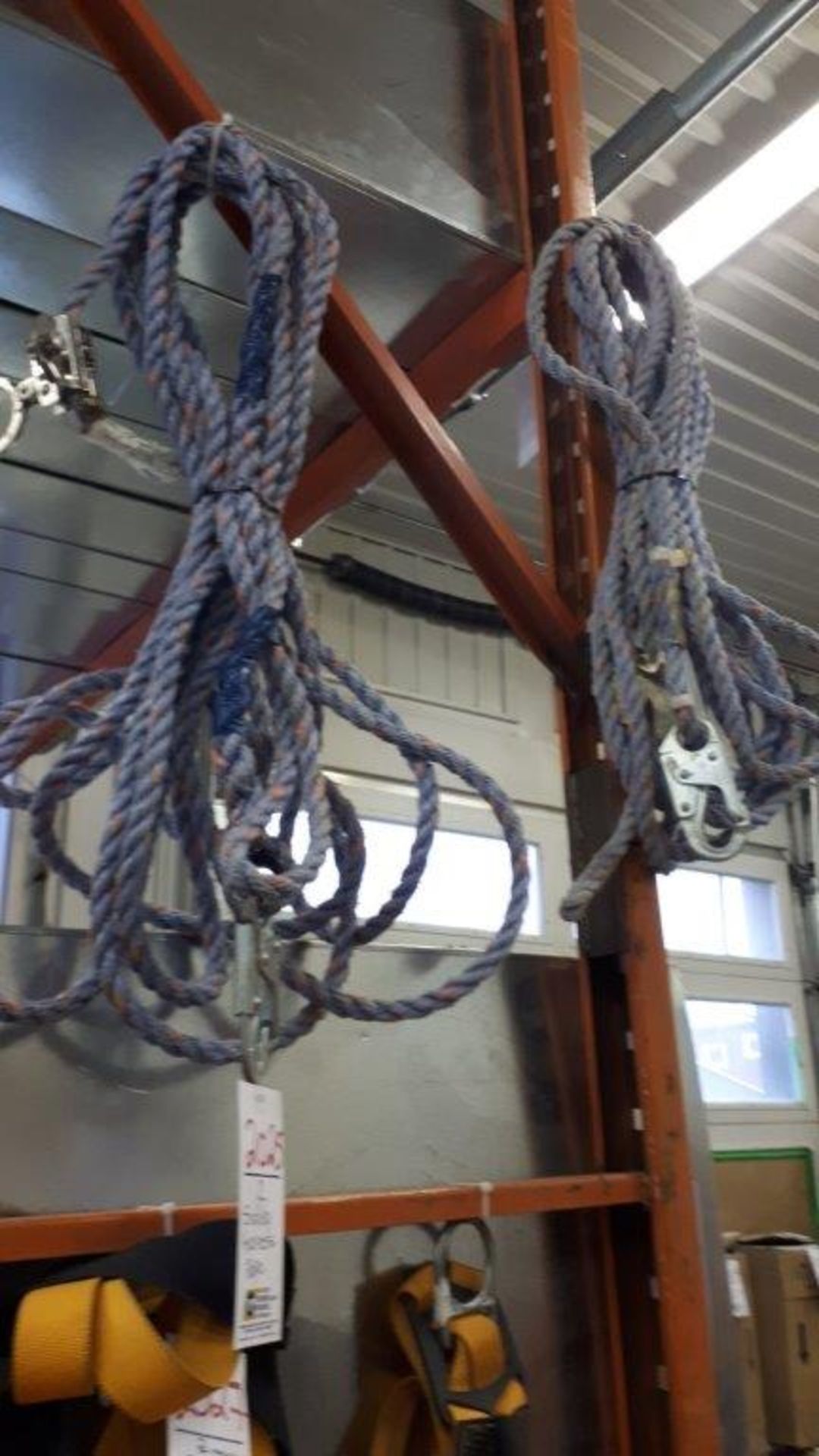 Safety harness rope