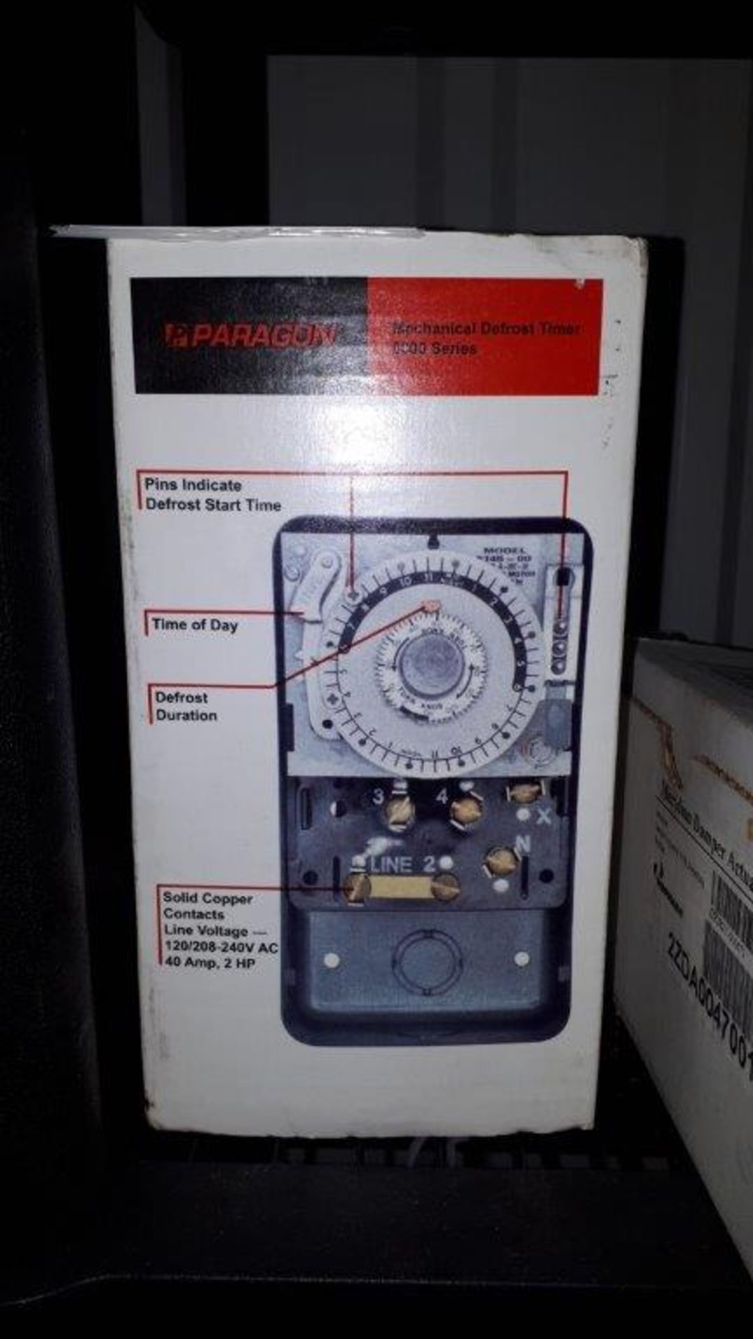 Paragon defrost timer 8000 series