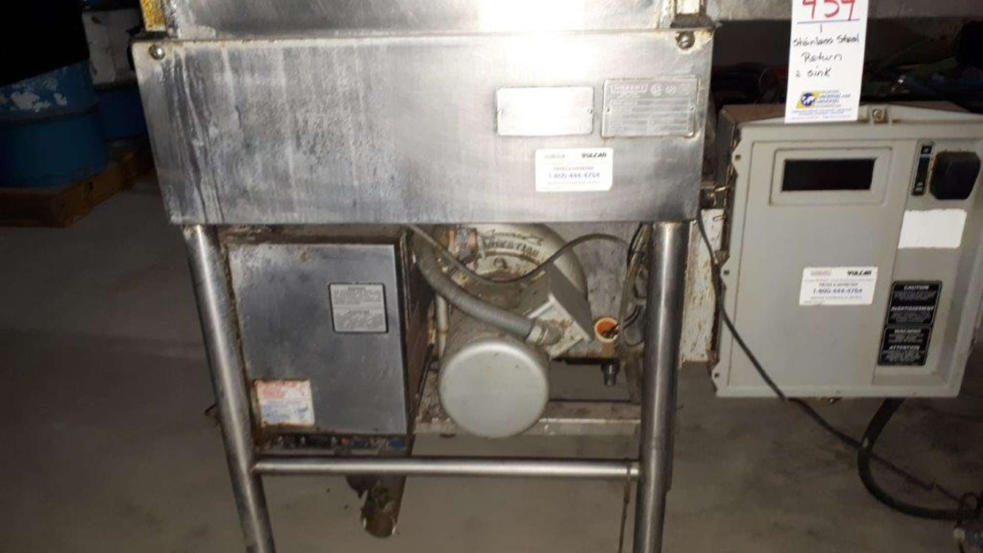 Hobart stainless steel dishwasher, model: AM14 - Image 3 of 7
