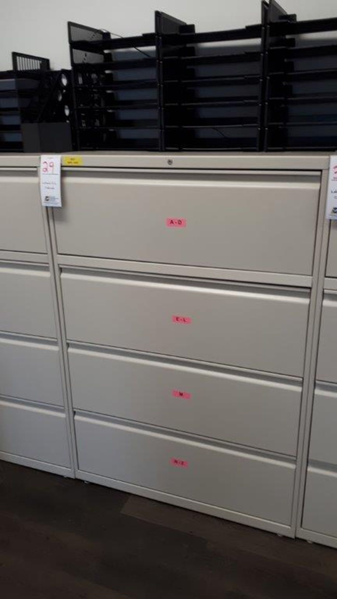 Lateral file cabinet