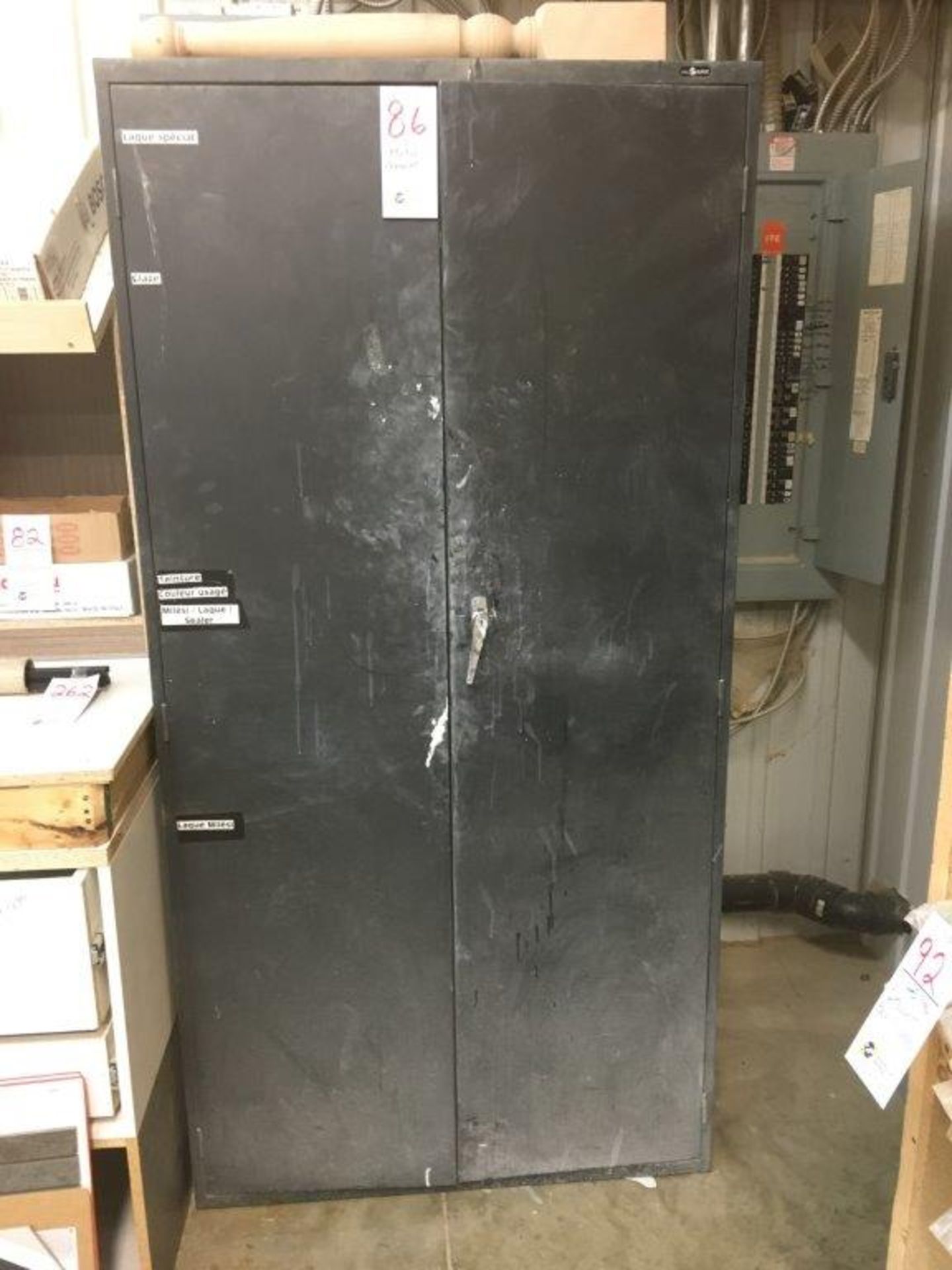 Metal armoire