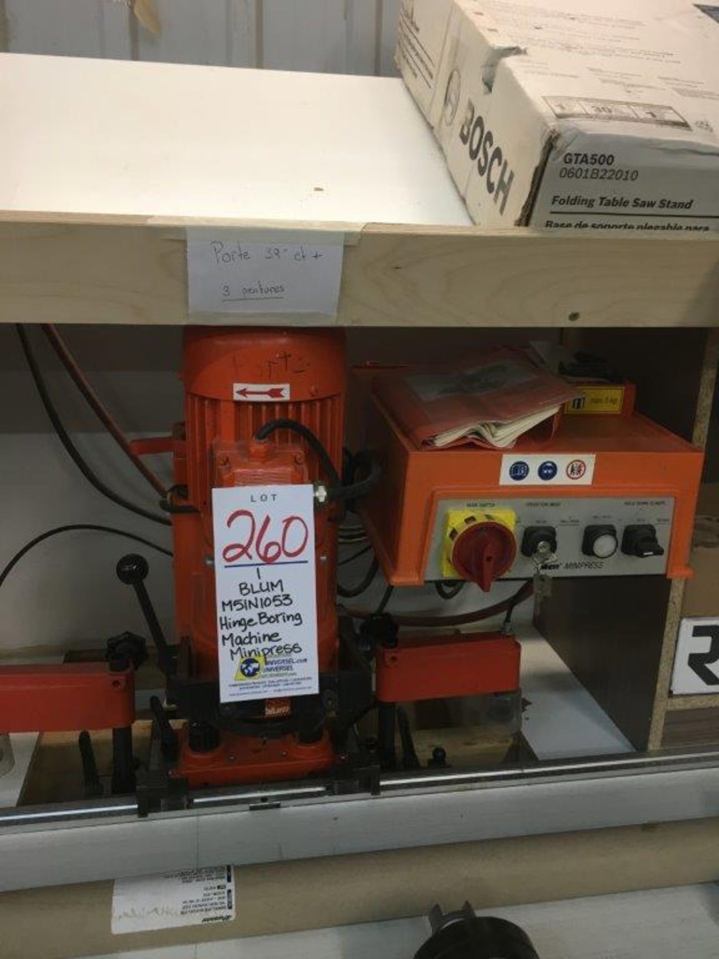 BLUM M51N1053 Hinge boring machine minipress