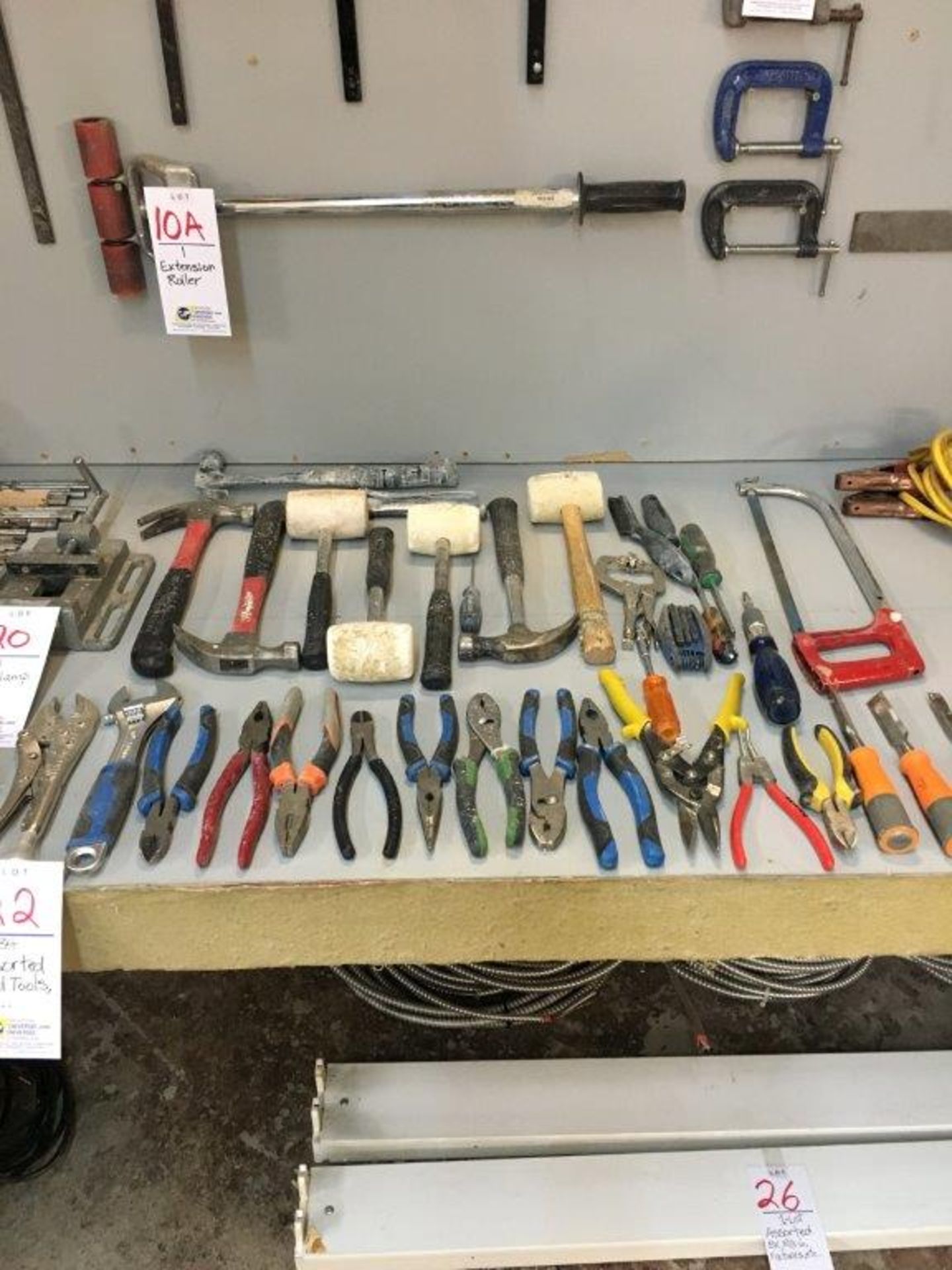 Assorted hand tools,etc…