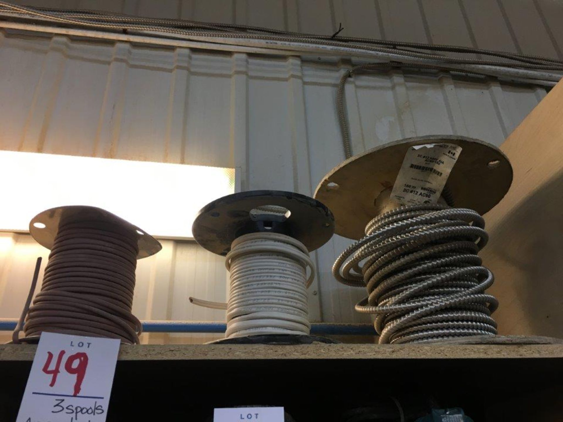 Assorted electrical wire (Spools)