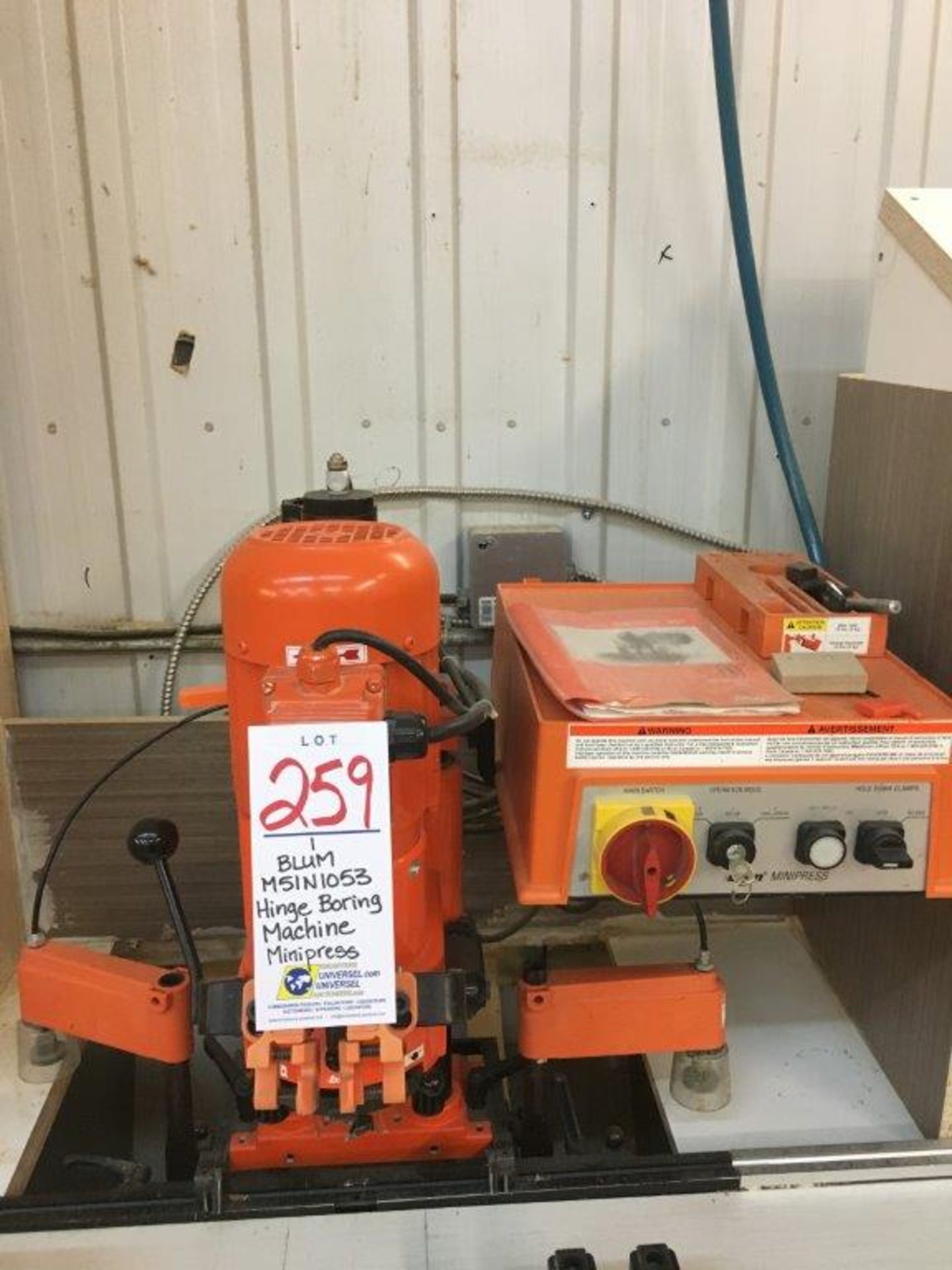 BLUM M51N1053 Hinge boring machine minipress